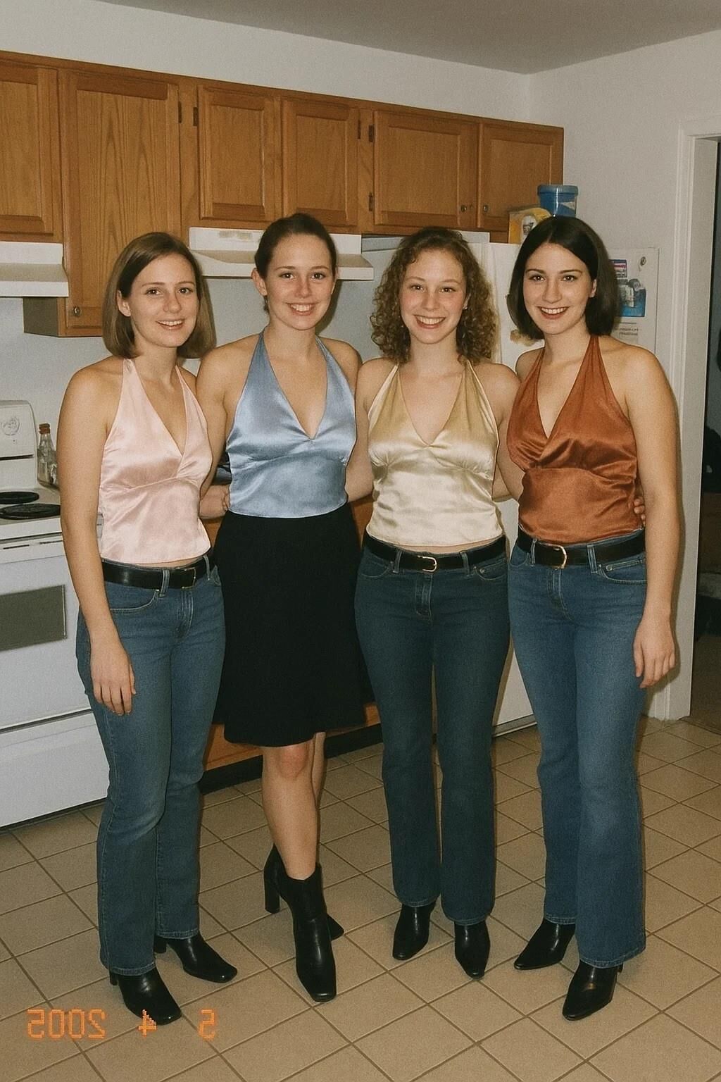 AI leather, boots, and jeans