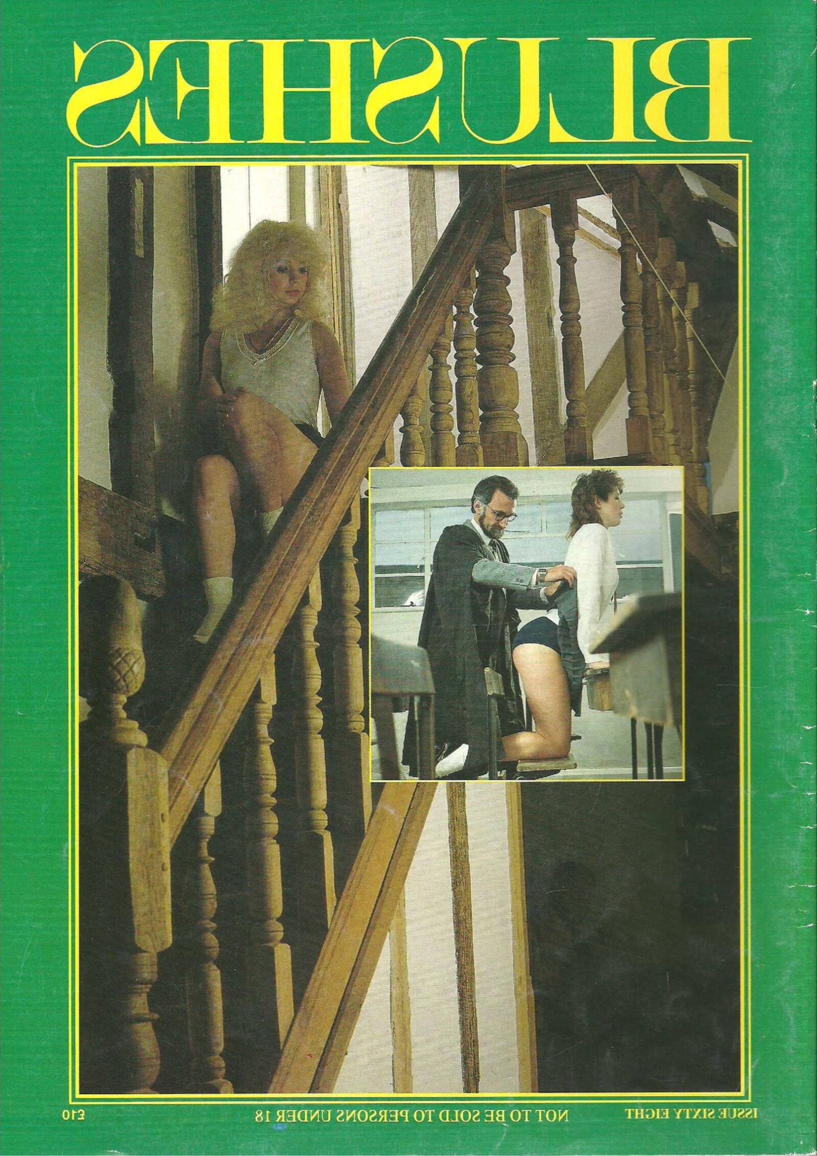 Retro Spanking Blushes Issue completo