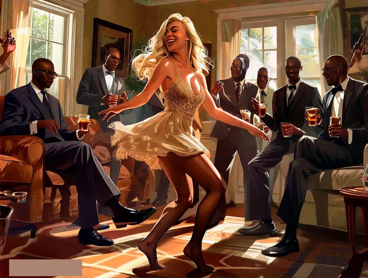 AI Drunk Wife Dancing