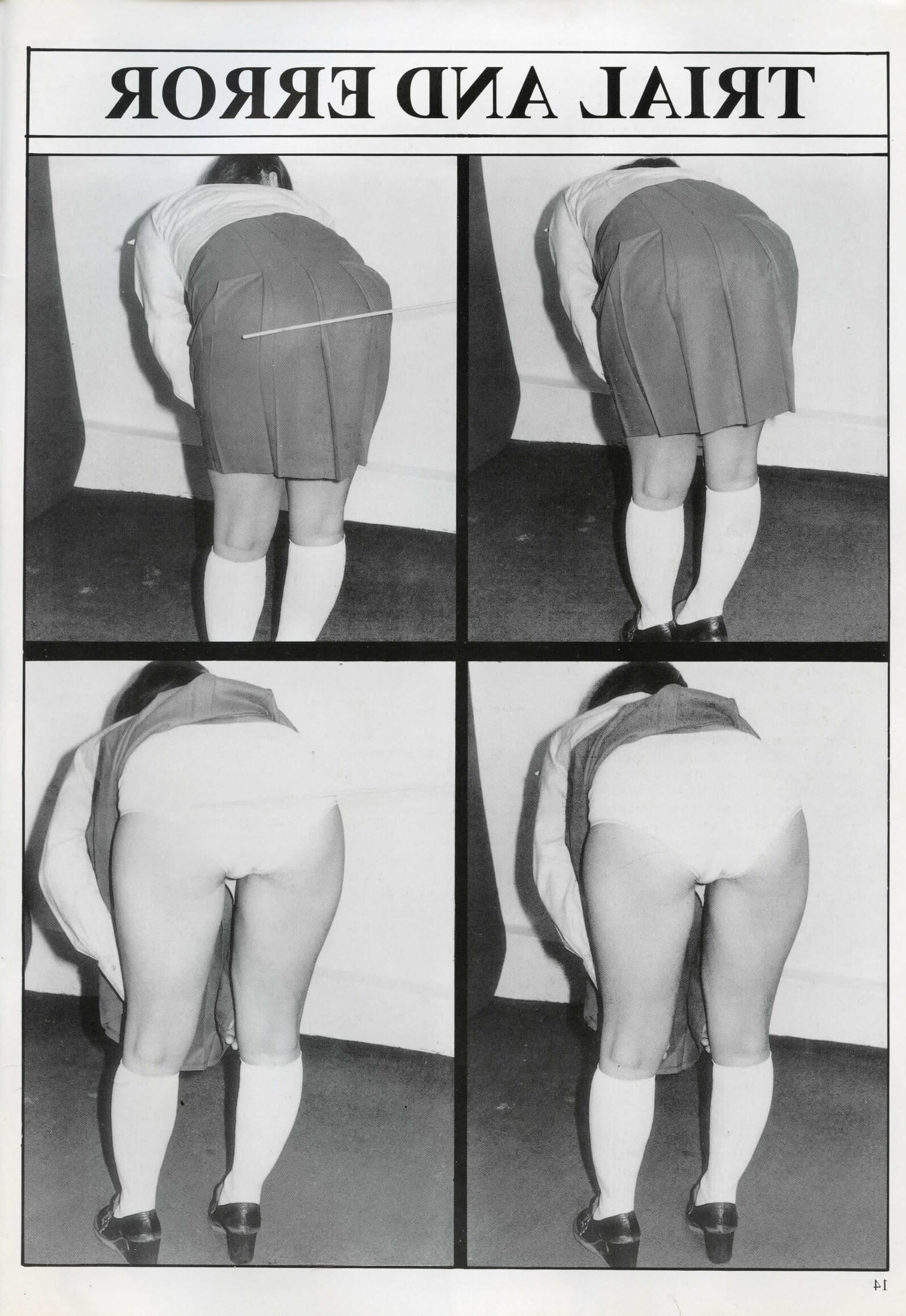 Retro Spanking Blushes Issue completo