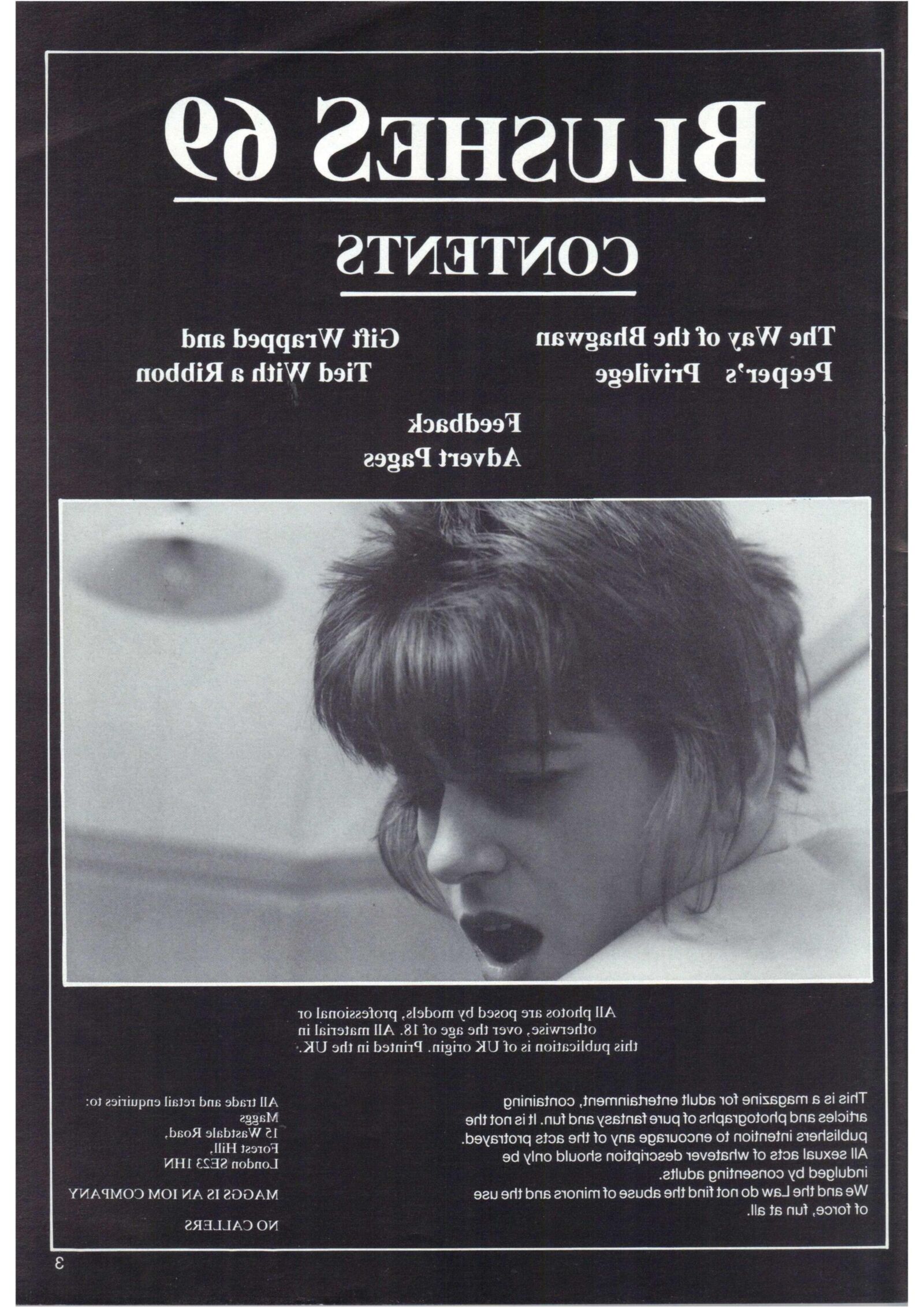 Retro Spanking Blushes Issue completo