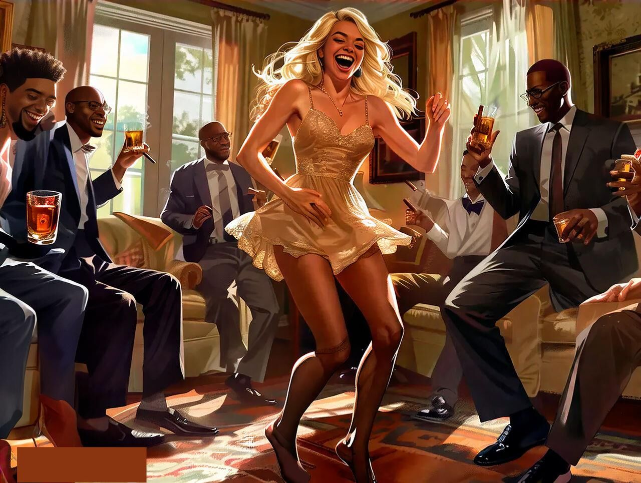 AI Drunk Wife Dancing