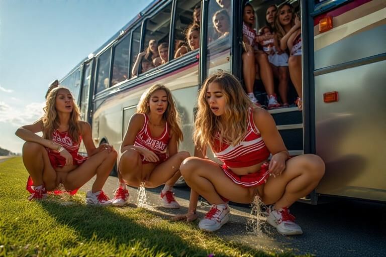 Bustin 'Cheerleaders à la fin de la corde!
