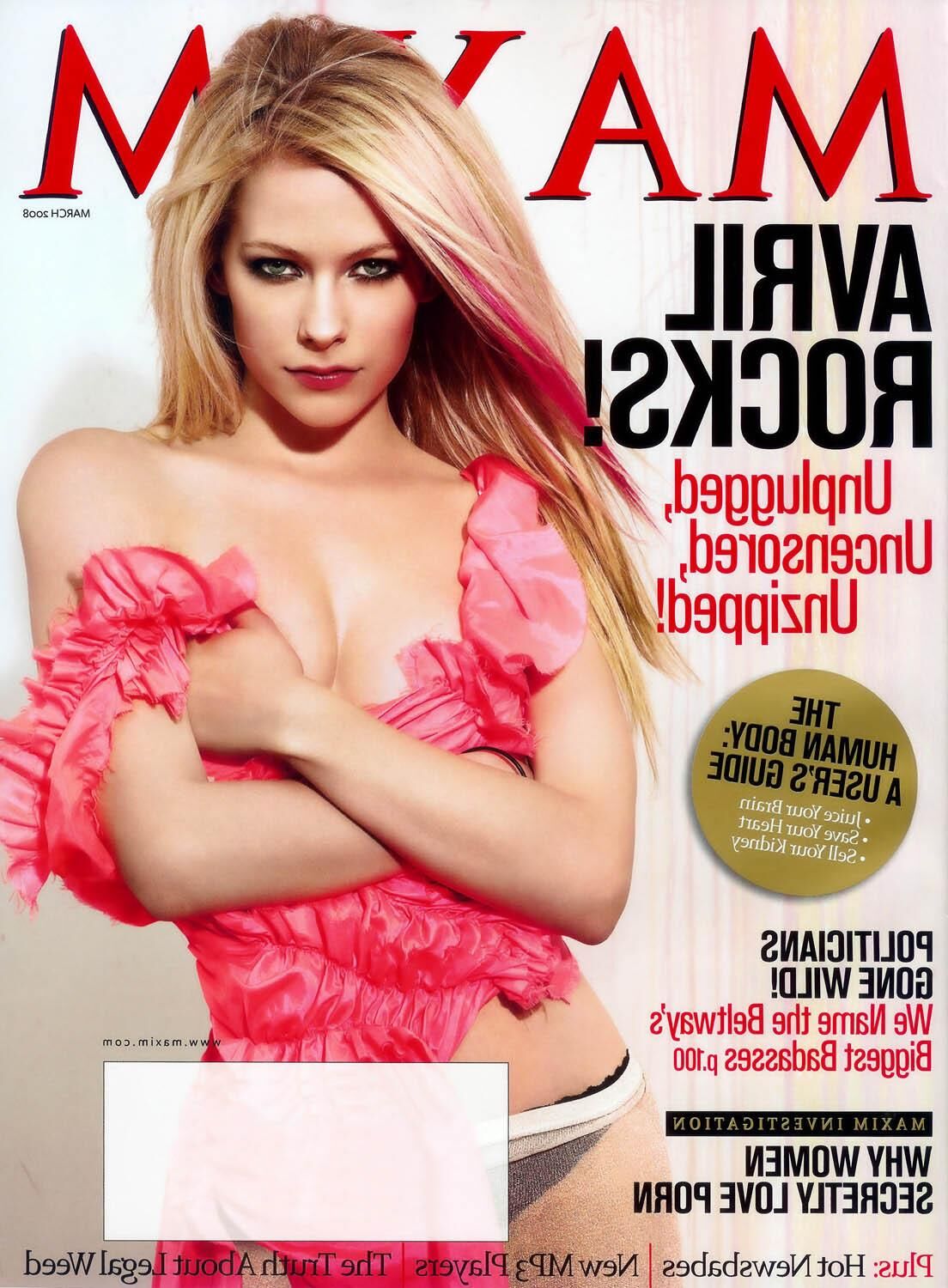  Avril Lavigne Maxim Photoshoots