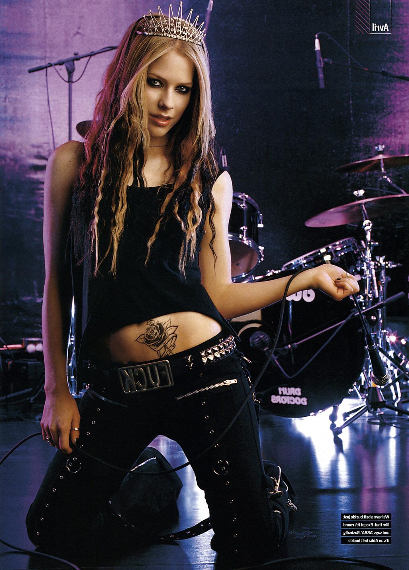  Avril Lavigne Maxim Photoshoots