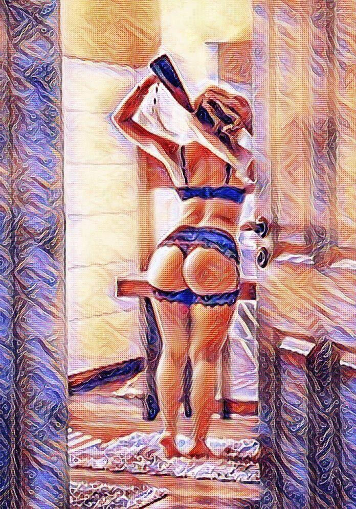 Nos encantan las damas calientes en el baño