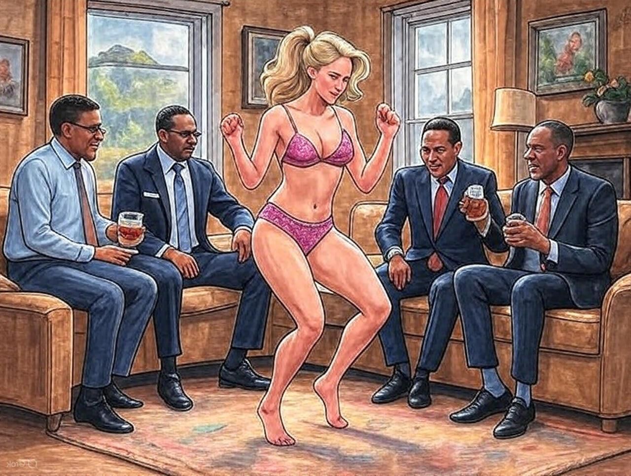 AI Drunk Wife Dancing