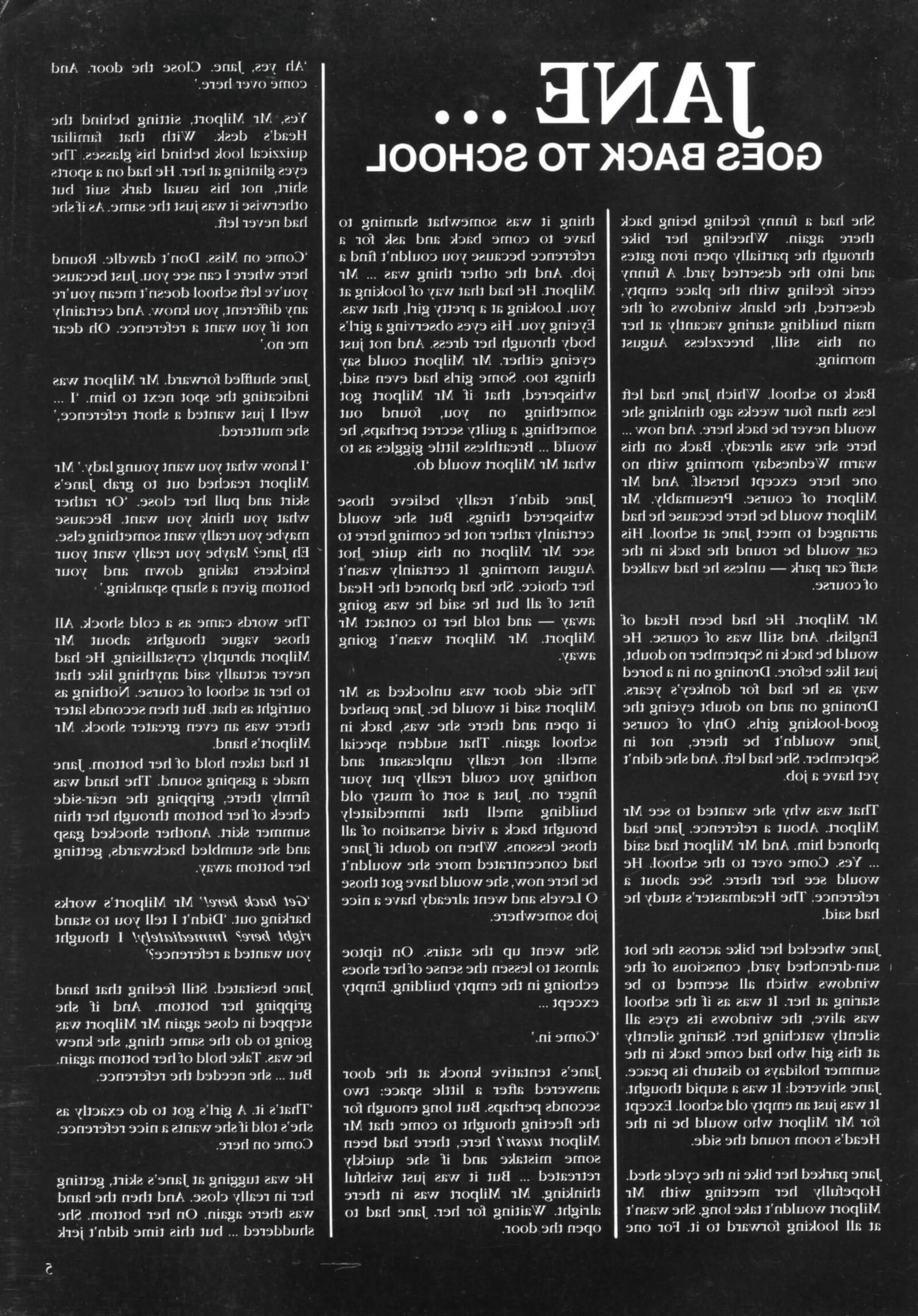 Retro Spanking Blushes Issue completo