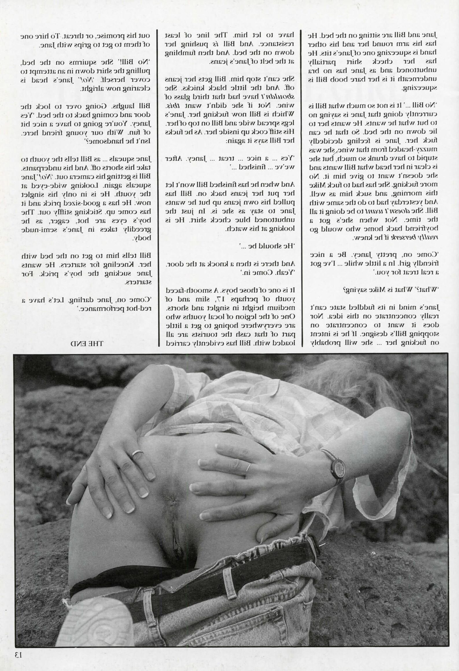 Retro Spanking Blushes Issue completo