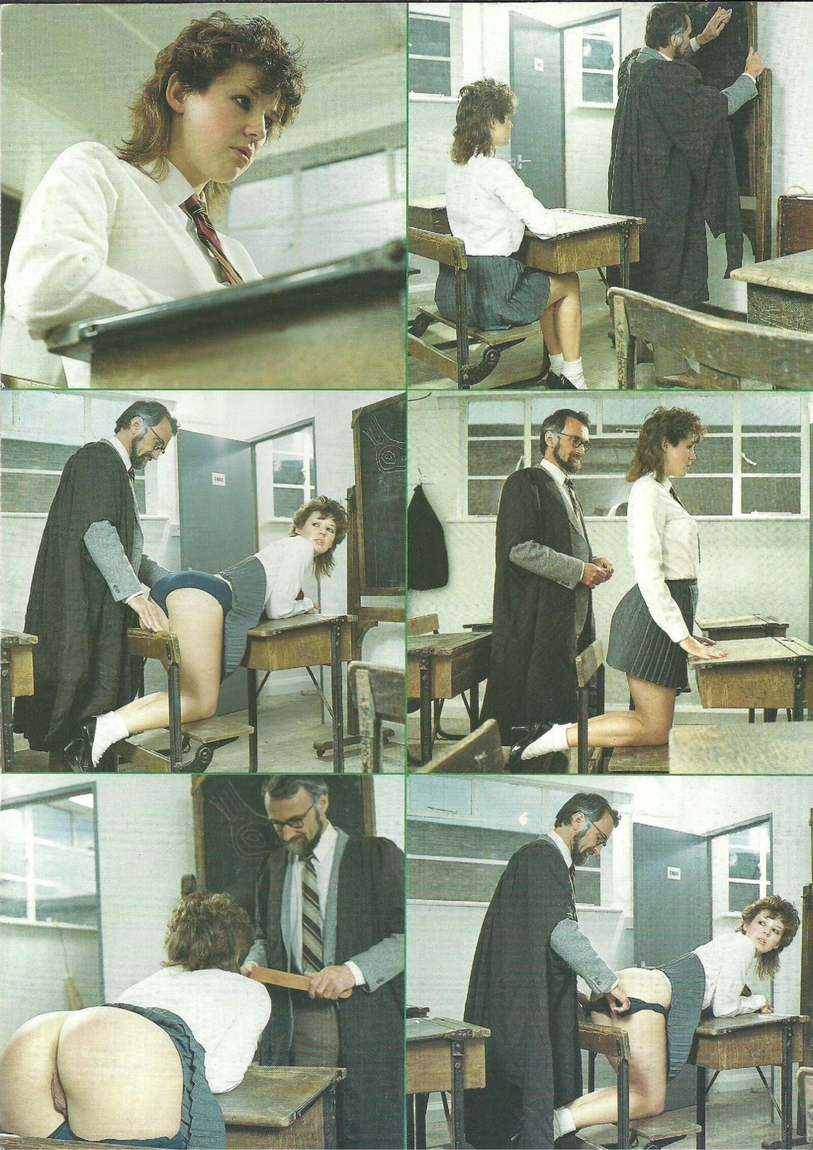 Retro Spanking Blushes Issue completo