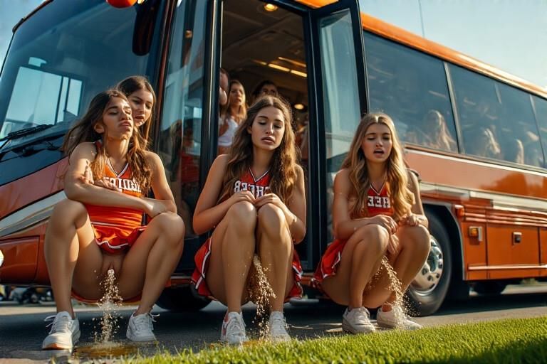 Bustin 'Cheerleaders à la fin de la corde!