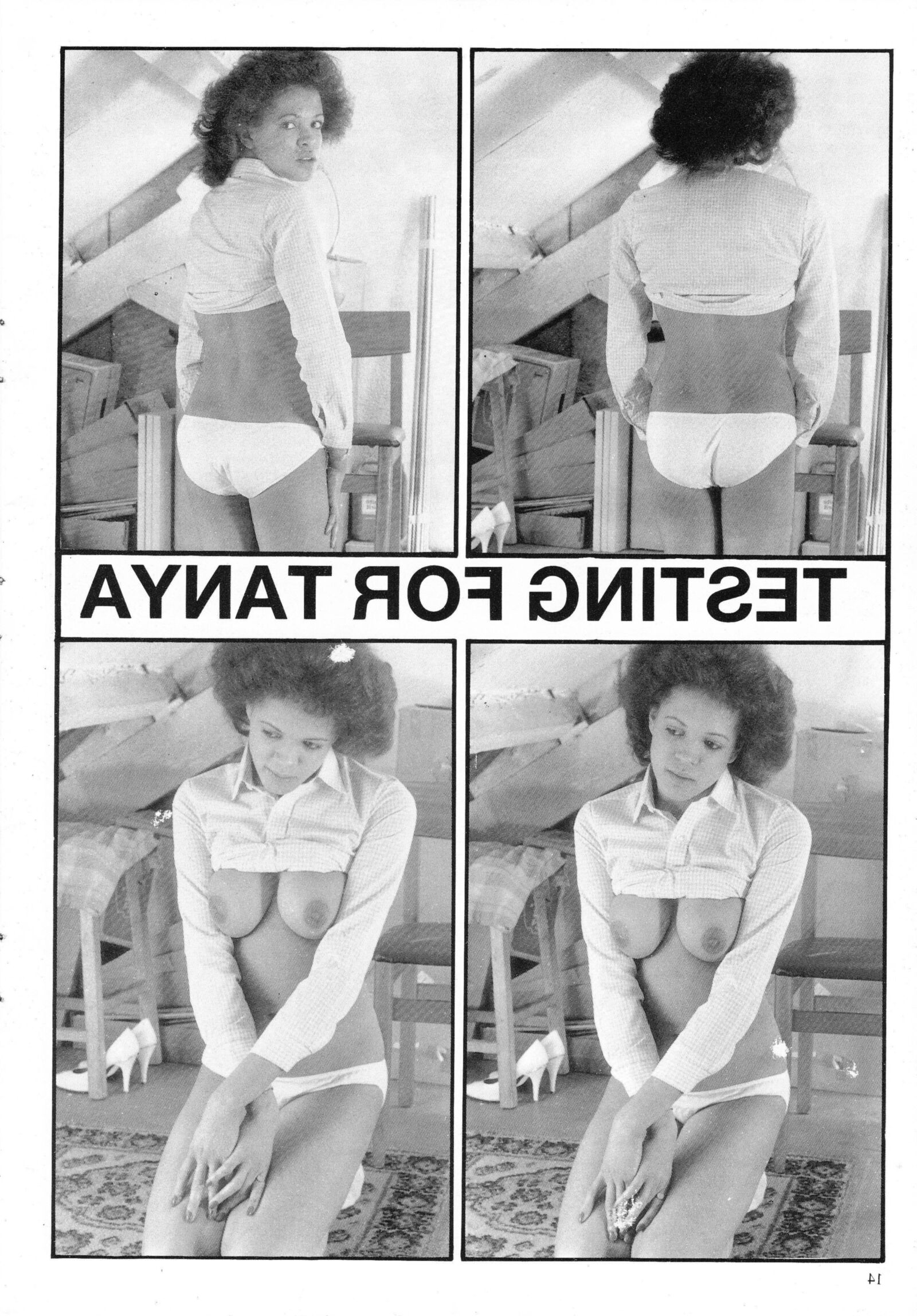 Retro Spanking Blushes Issue completo