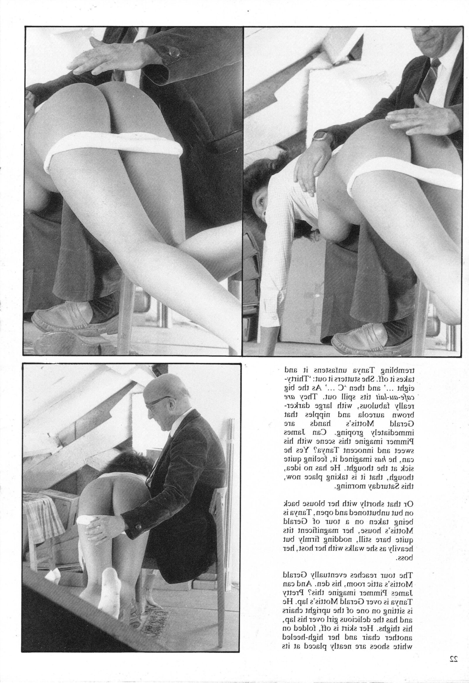 Retro Spanking Blushes Issue completo