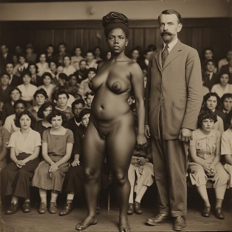Antropología comparativa hembras negras