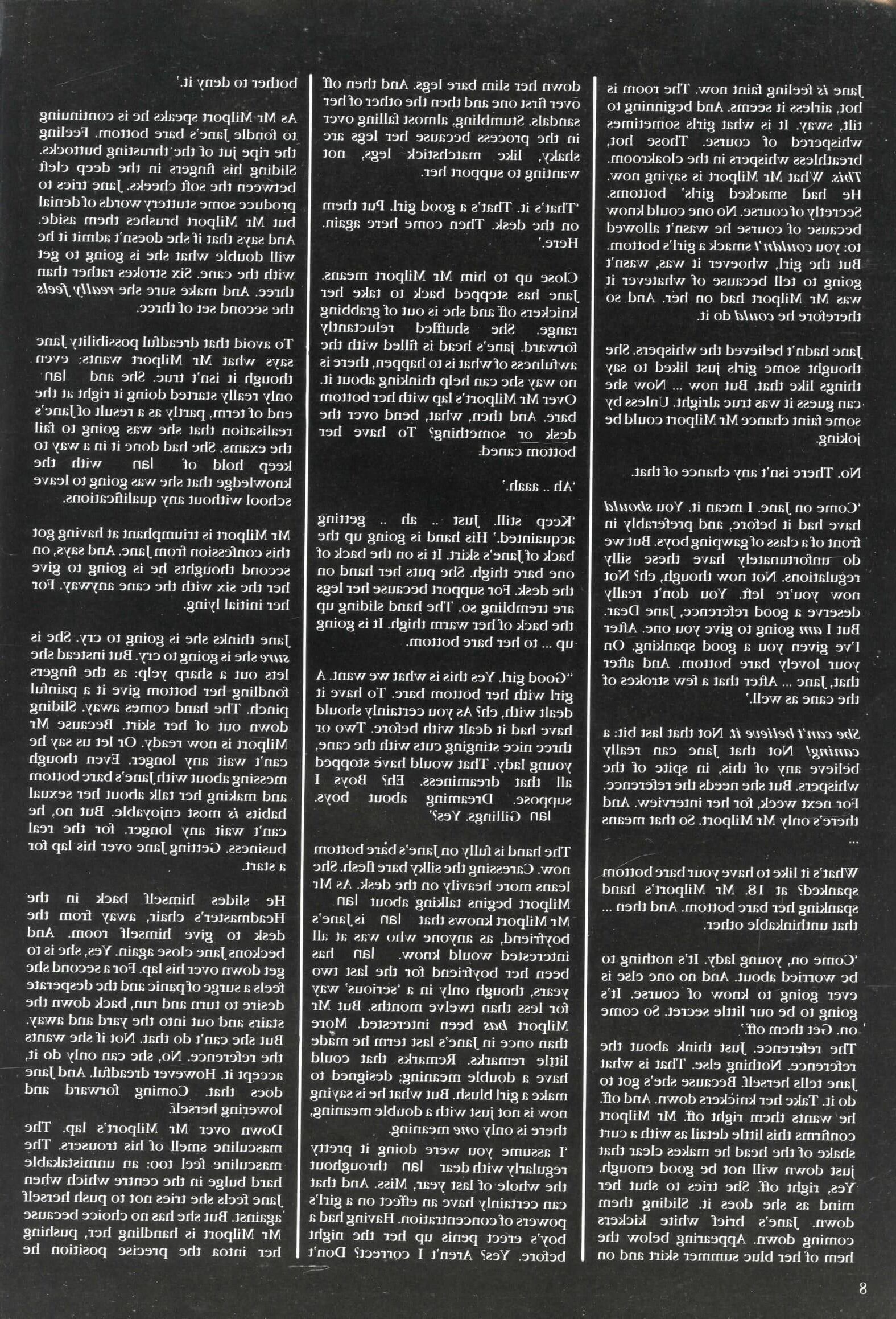 Retro Spanking Blushes Issue completo