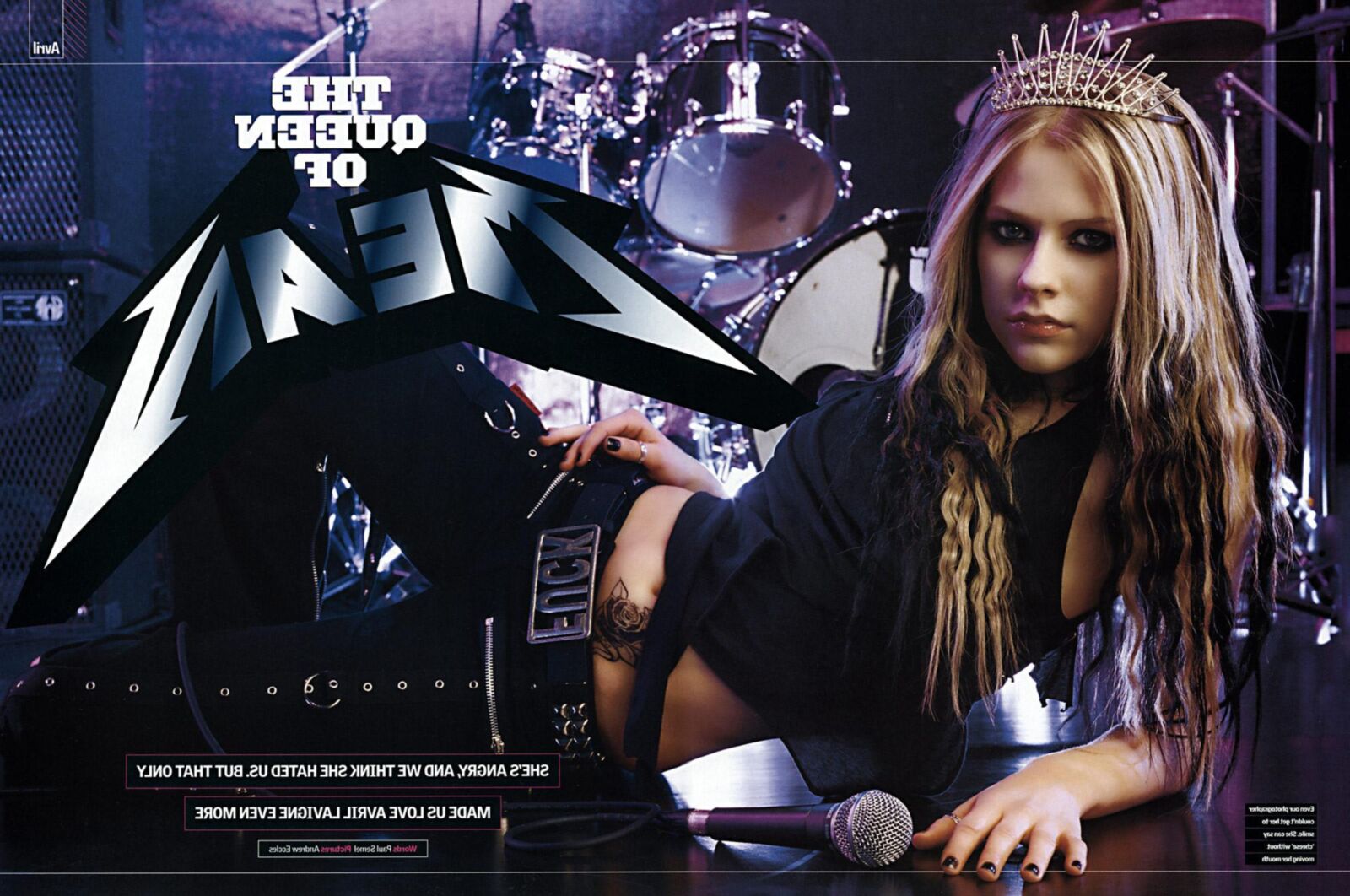  Avril Lavigne Maxim Photoshoots