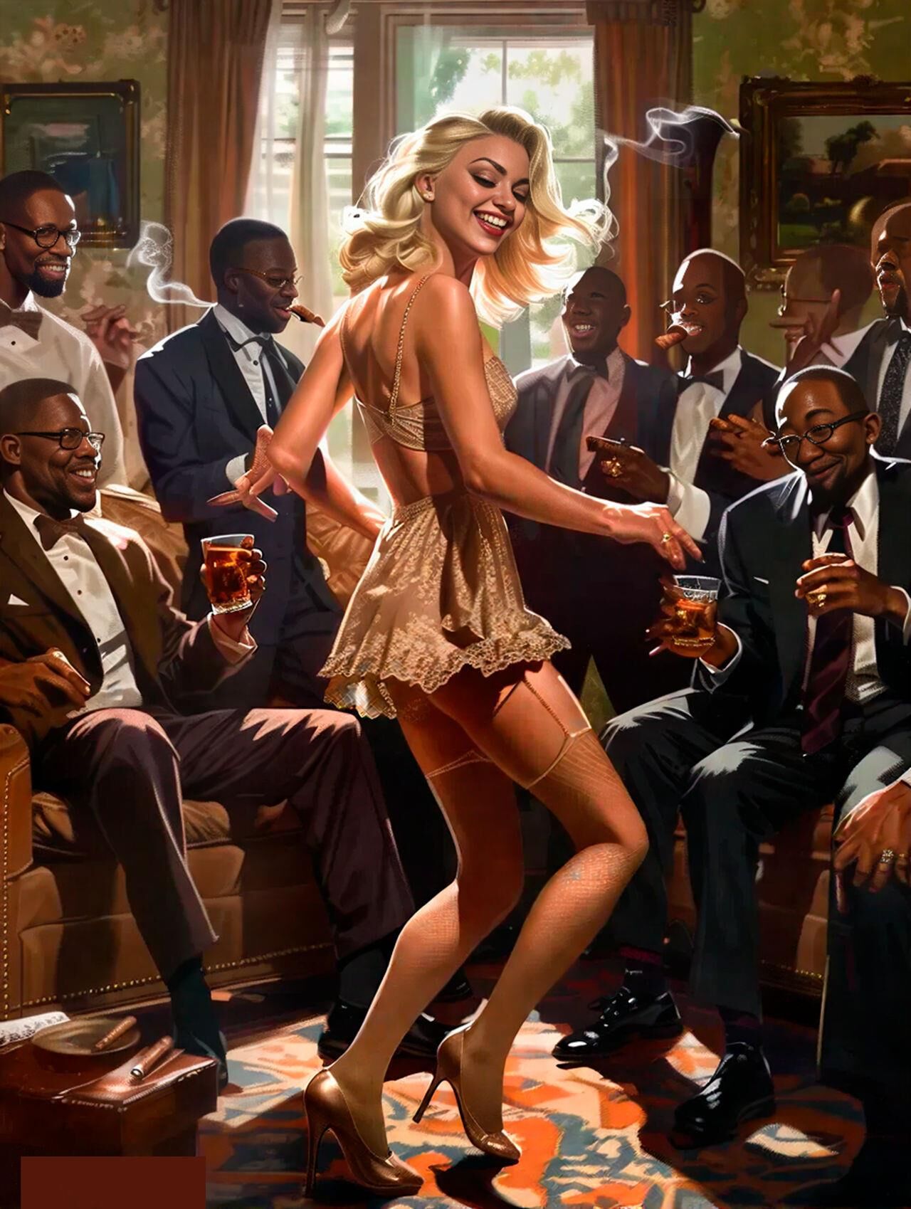 AI Drunk Wife Dancing