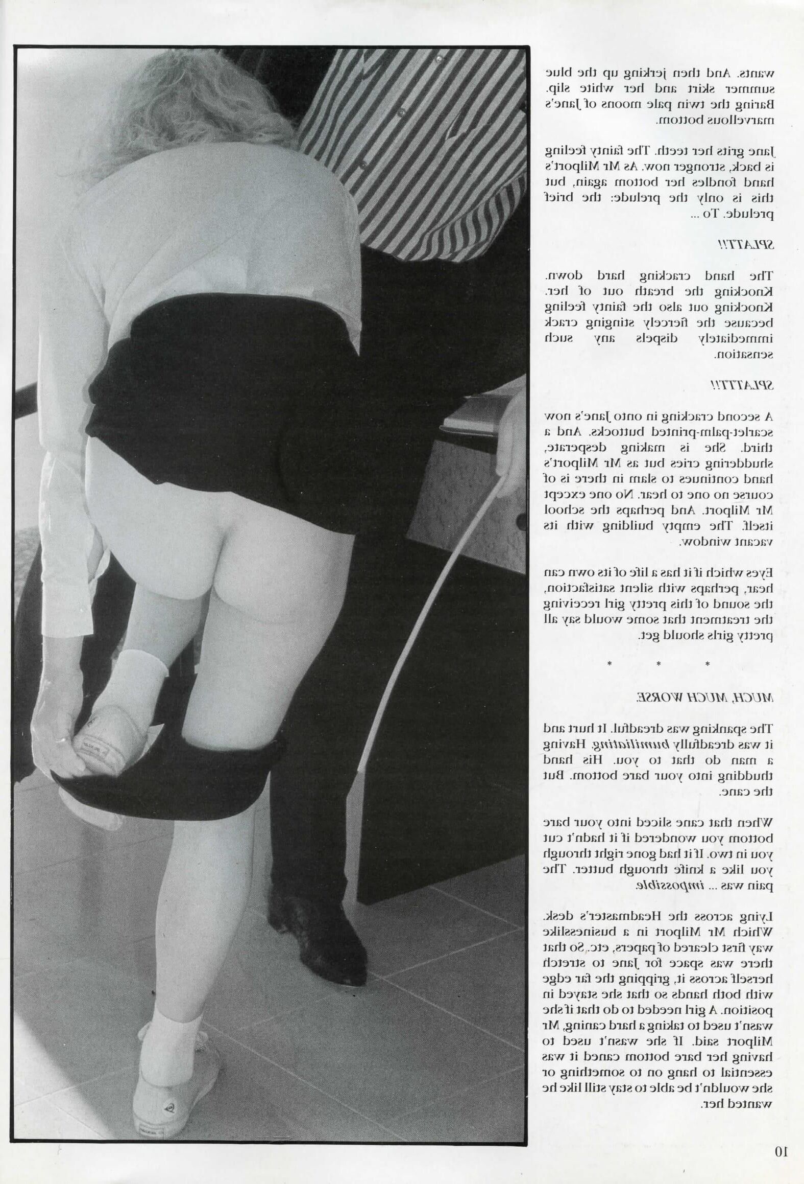 Retro Spanking Blushes Issue completo
