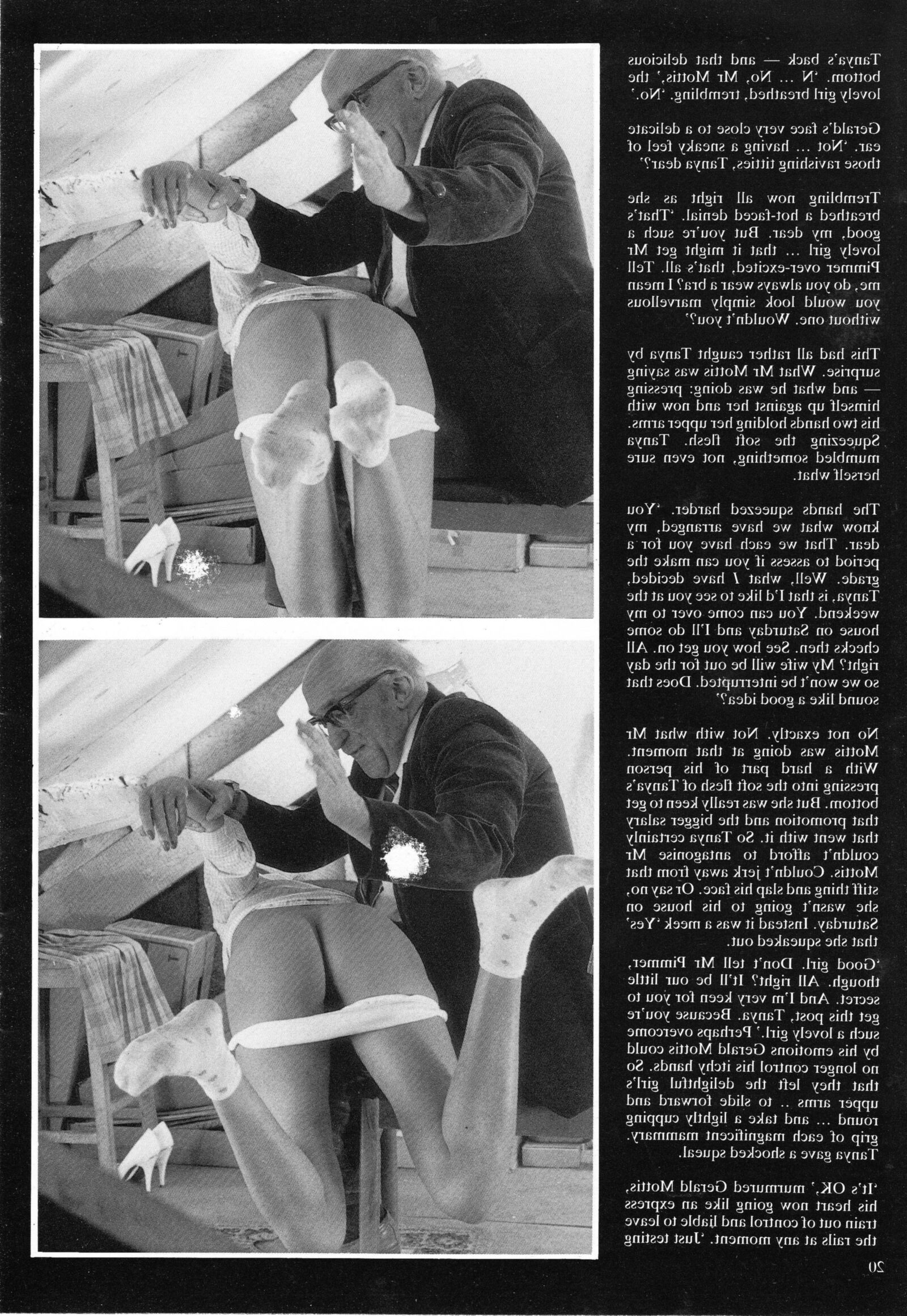 Retro Spanking Blushes Issue completo