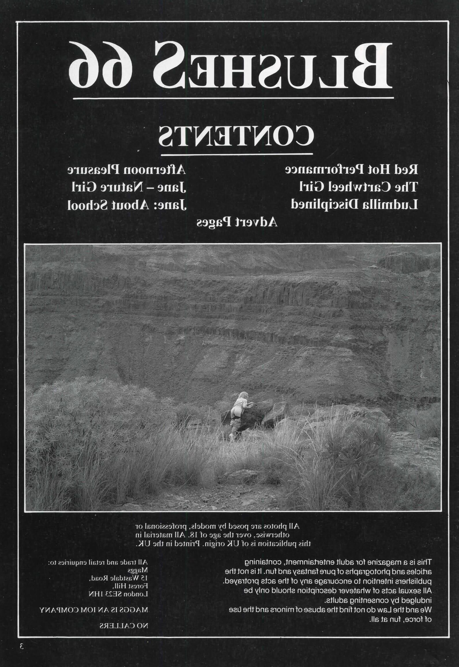 Retro Spanking Blushes Issue completo