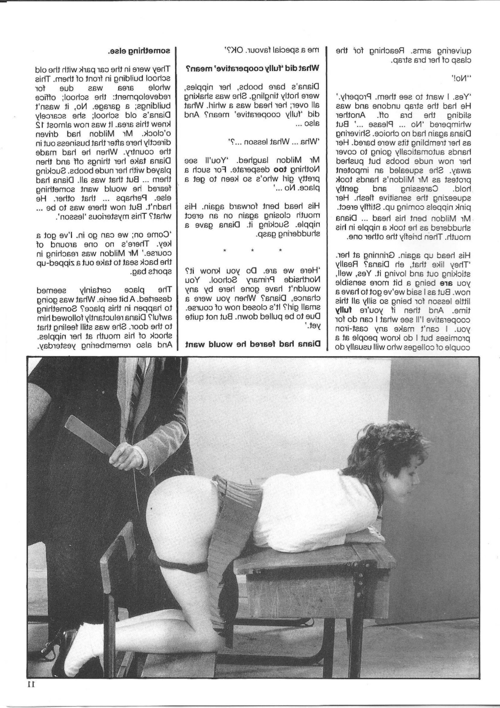 Retro Spanking Blushes Issue completo