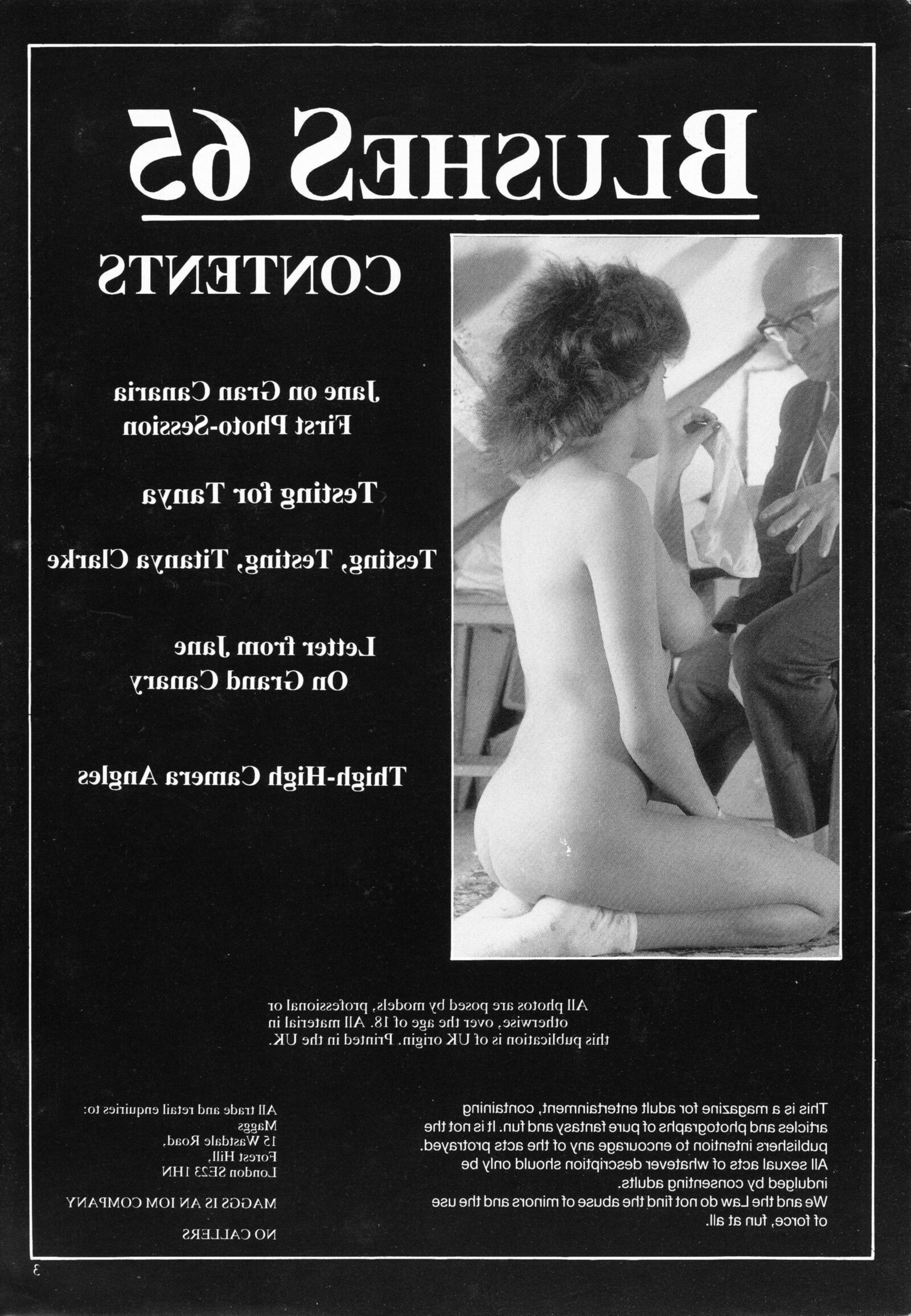 Retro Spanking Blushes Issue completo