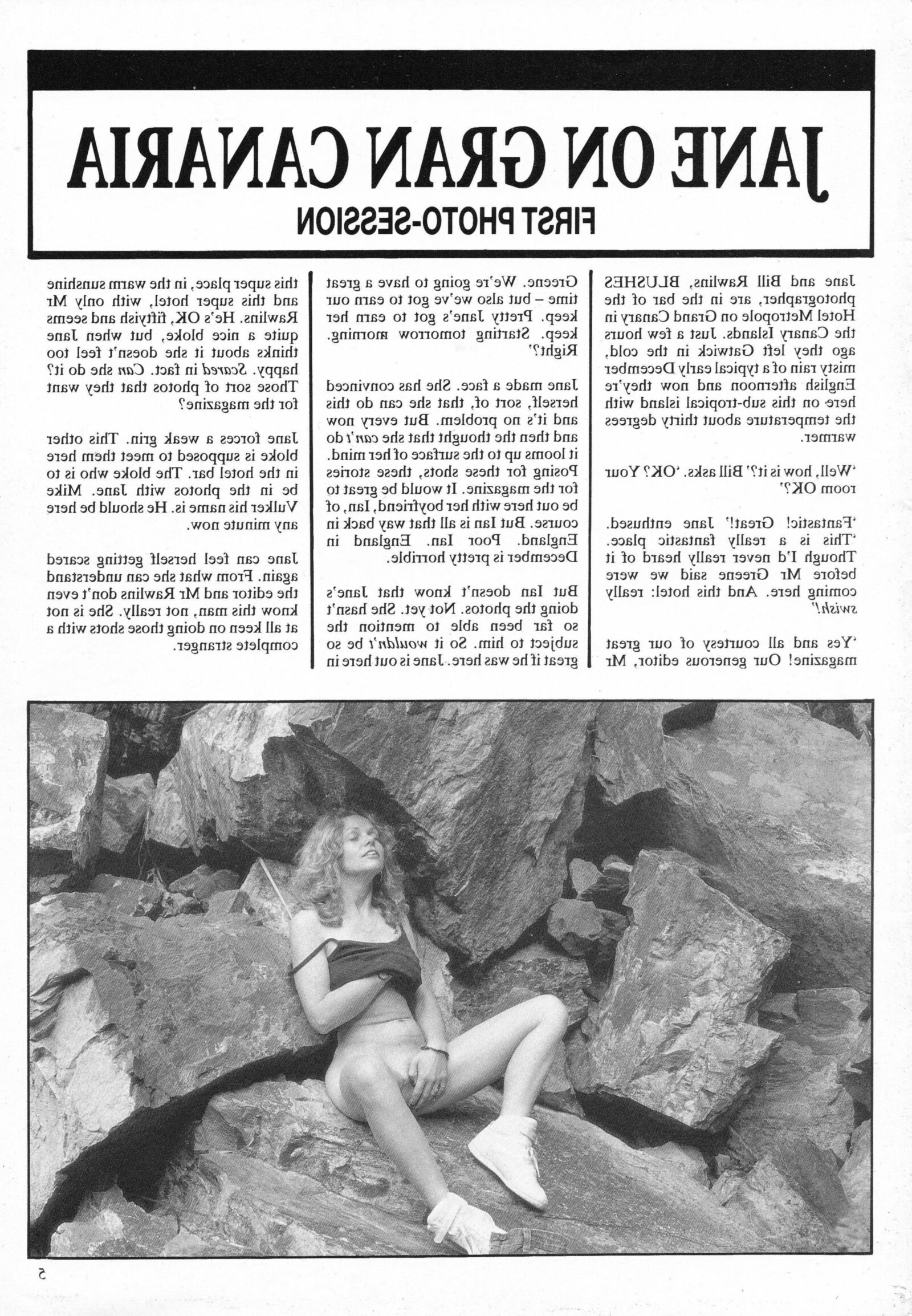 Retro Spanking Blushes Issue completo