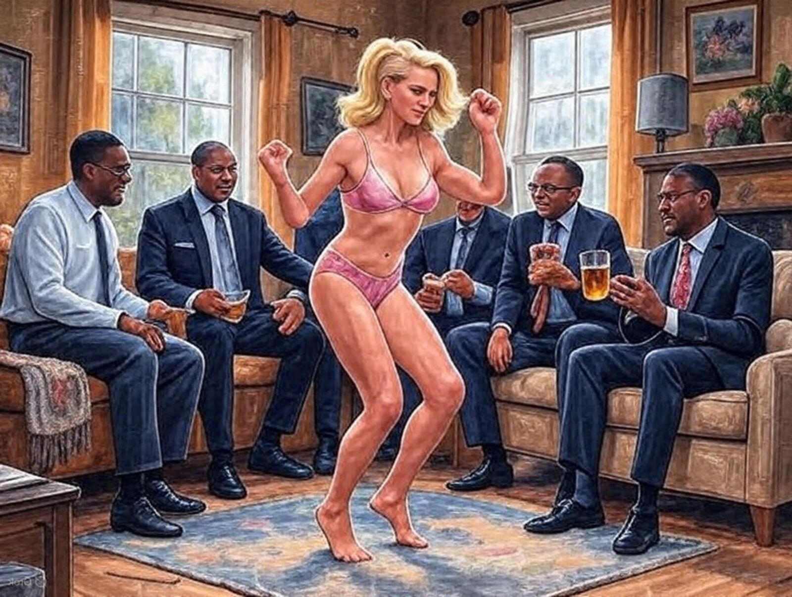 AI Drunk Wife Dancing