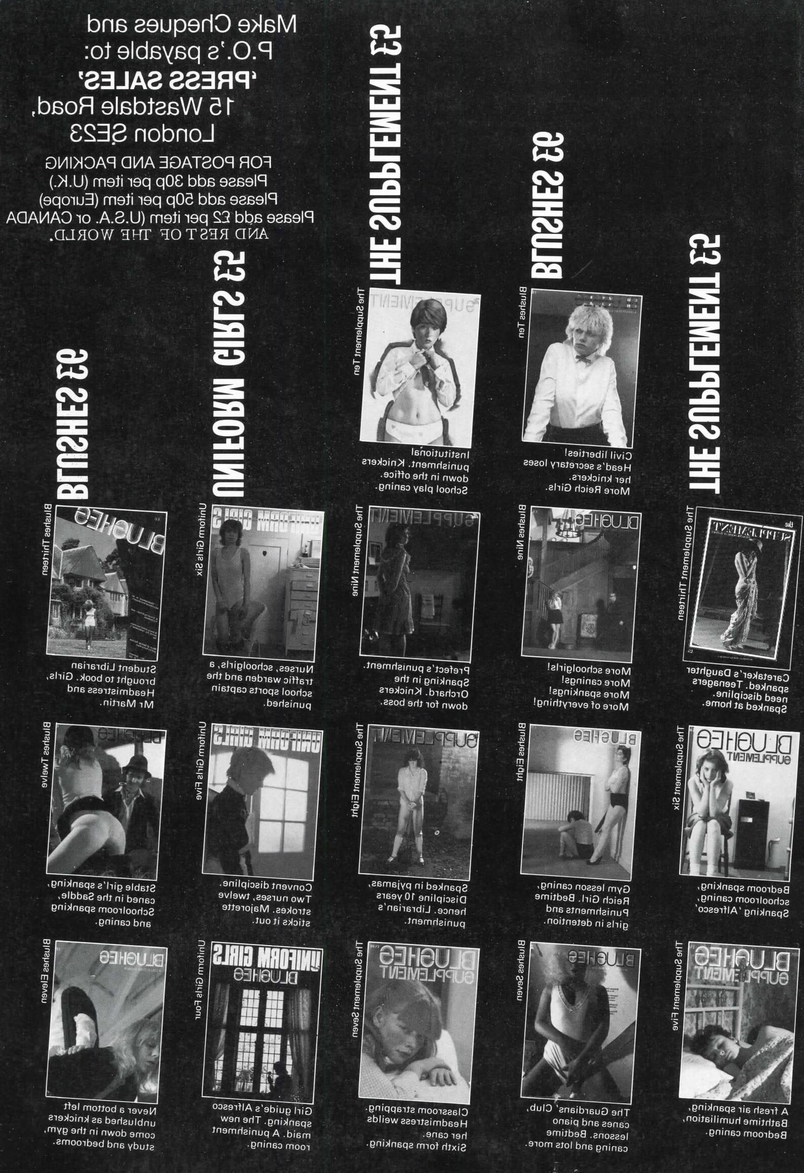 Retro Spanking Blushes Issue completo