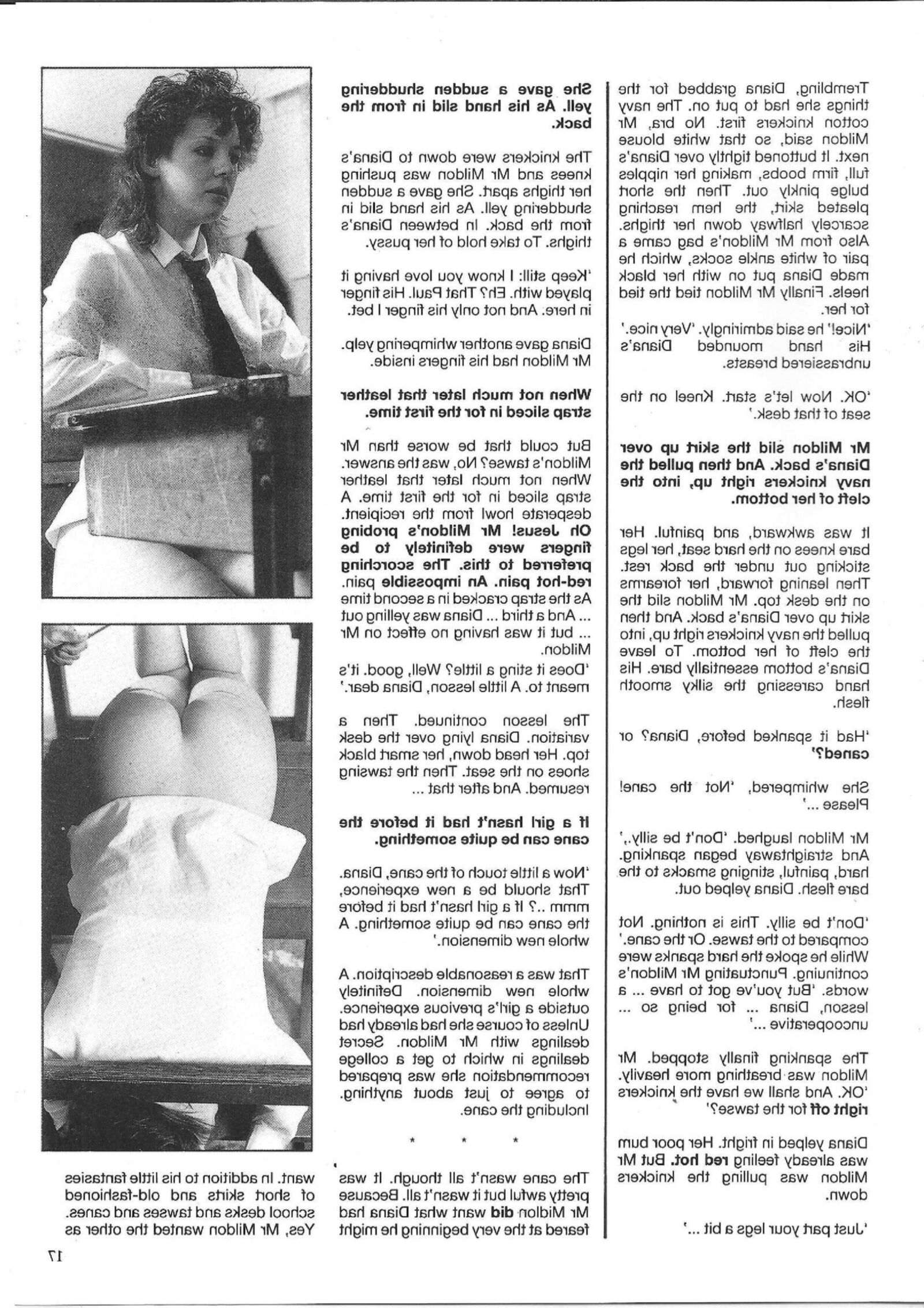 Retro Spanking Blushes Issue completo
