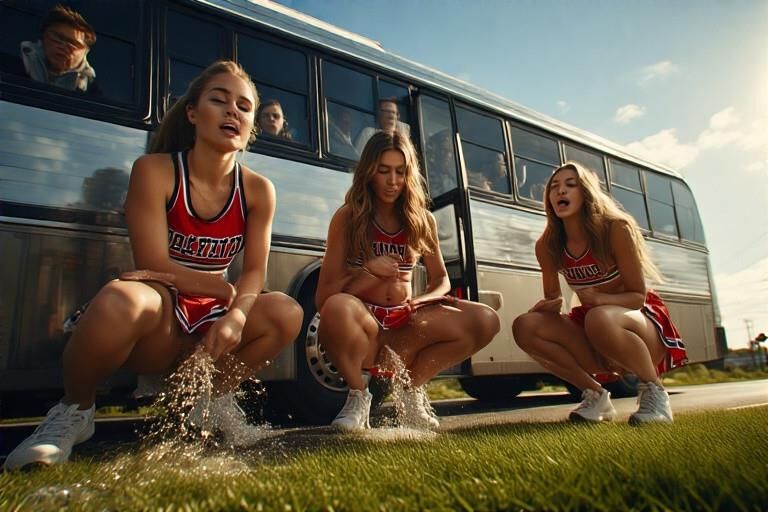 Bustin 'Cheerleaders à la fin de la corde!