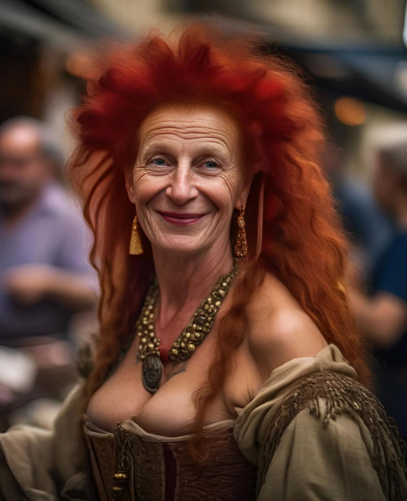 AI Granny Medieval Market