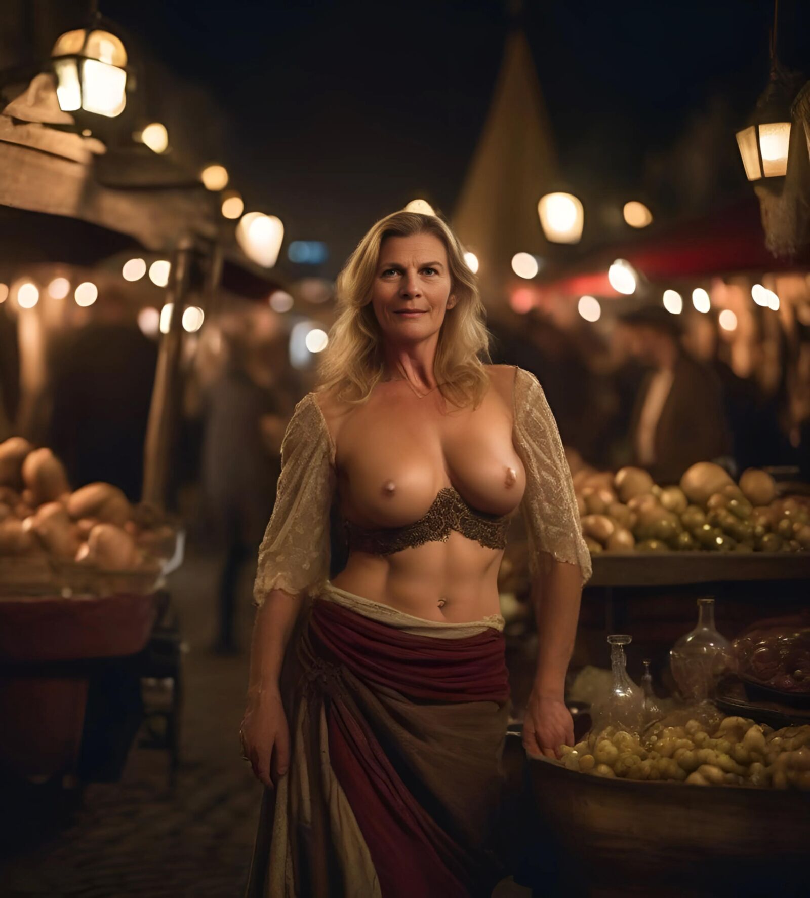 AI Granny Medieval Market