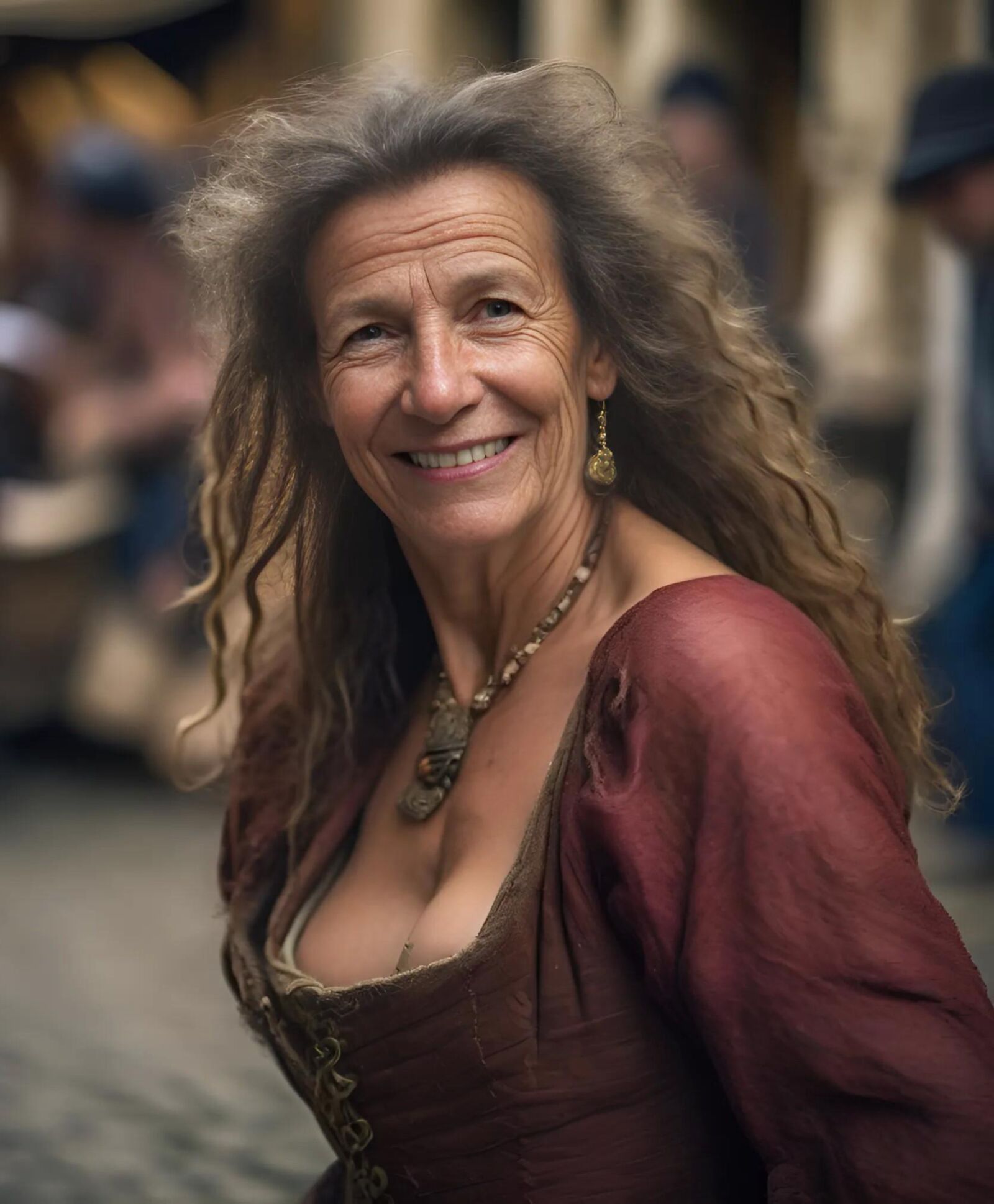 AI Granny Medieval Market