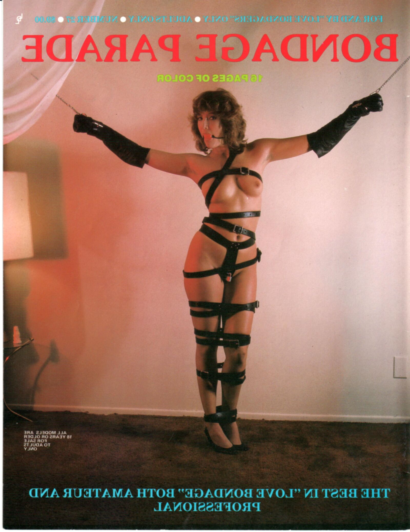 Vintage bondage magazine Bondage Parade 