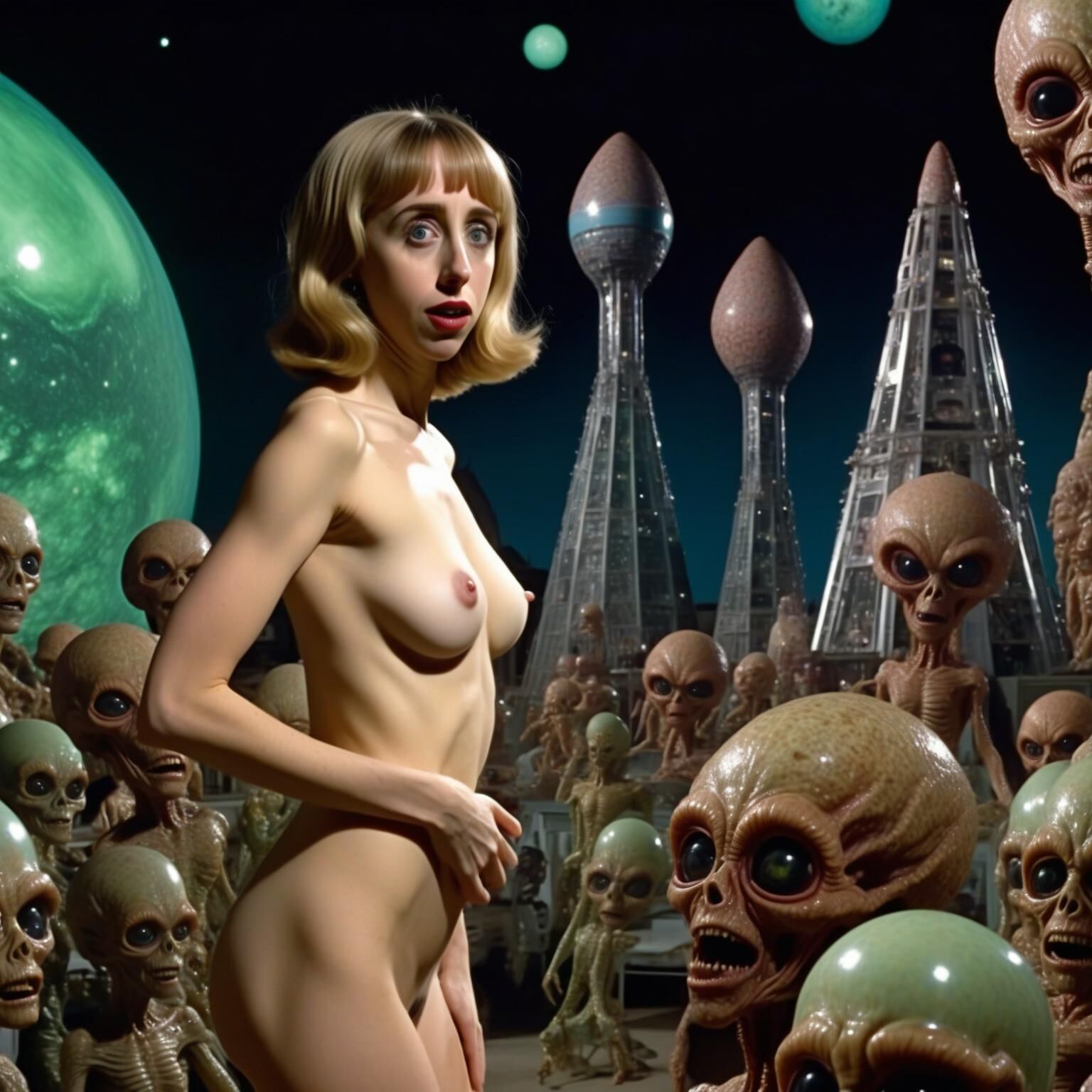 La chica que cayó al planeta x