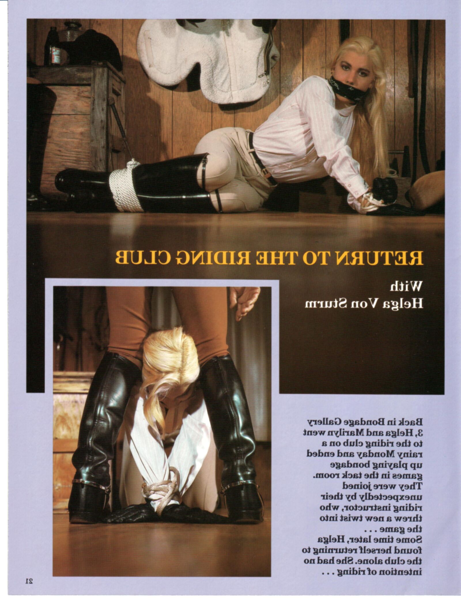 Vintage bondage magazine Bondage Parade 