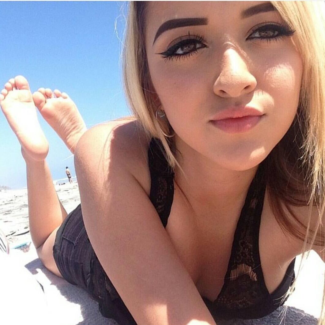 Ass and feet