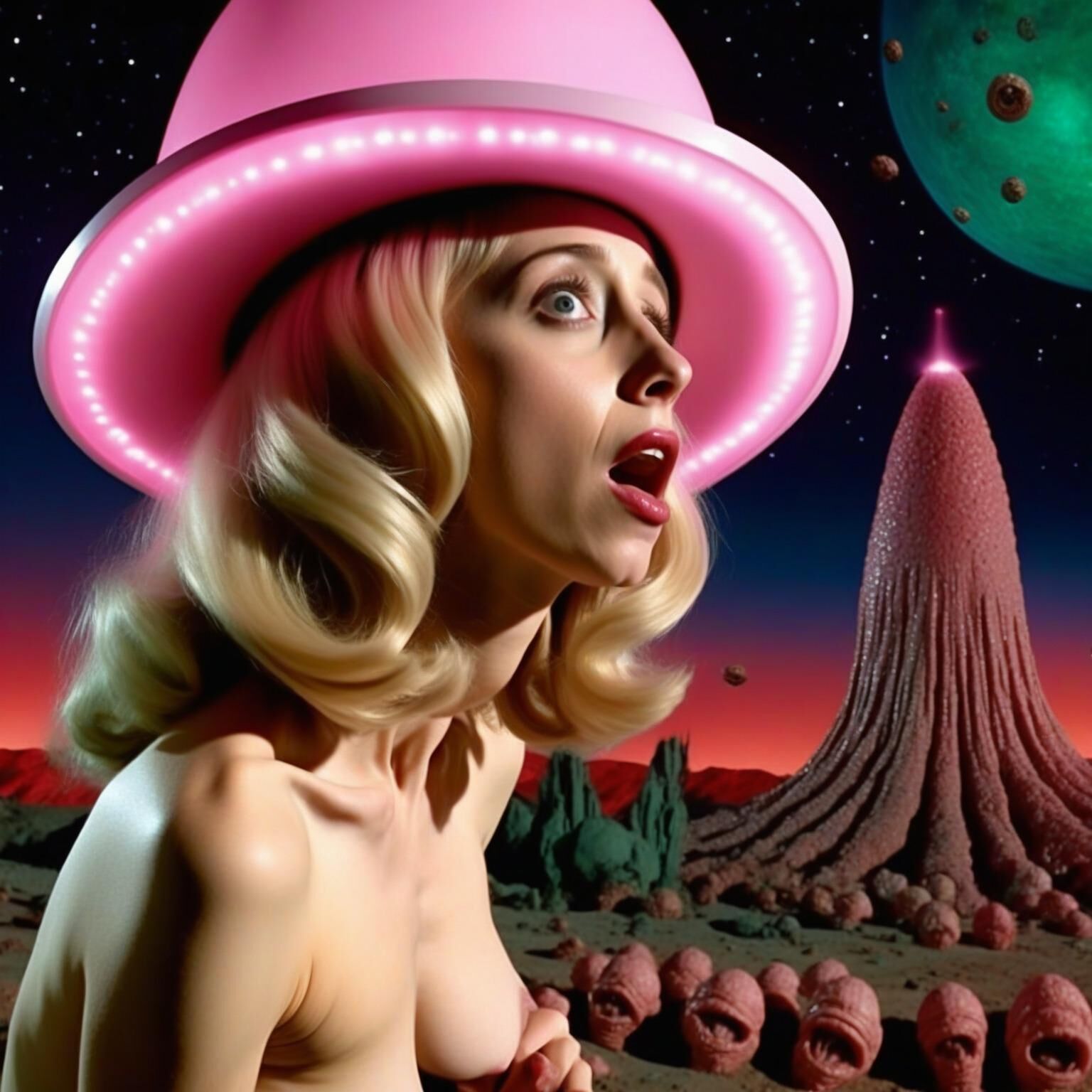 La chica que cayó al planeta x