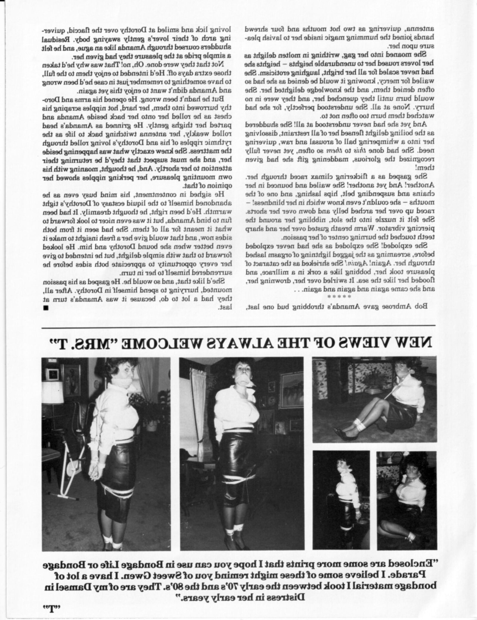 Vintage bondage magazine Bondage Parade 