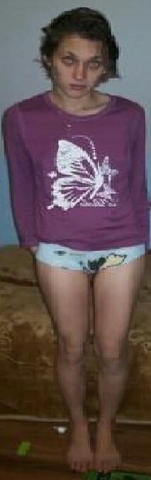 Polaco flaco maja en Cat Undies nn