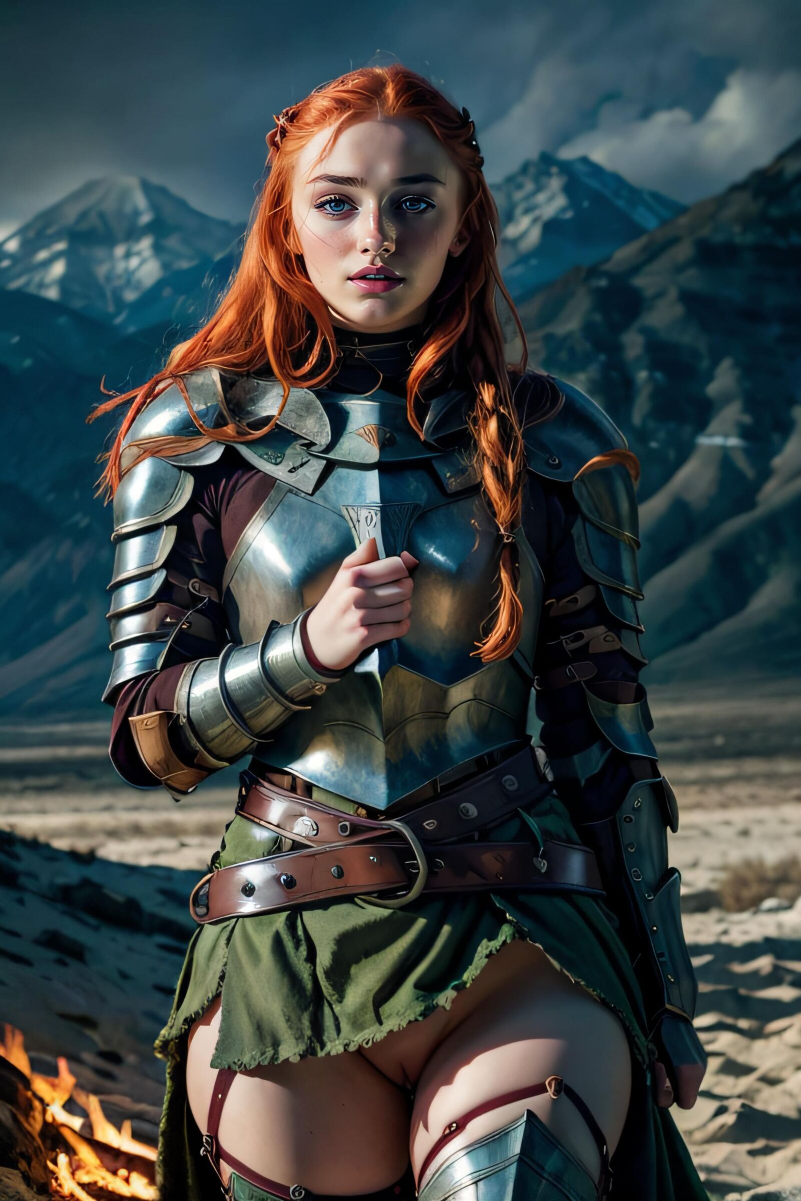 Sansa obtiene armadura personalizada