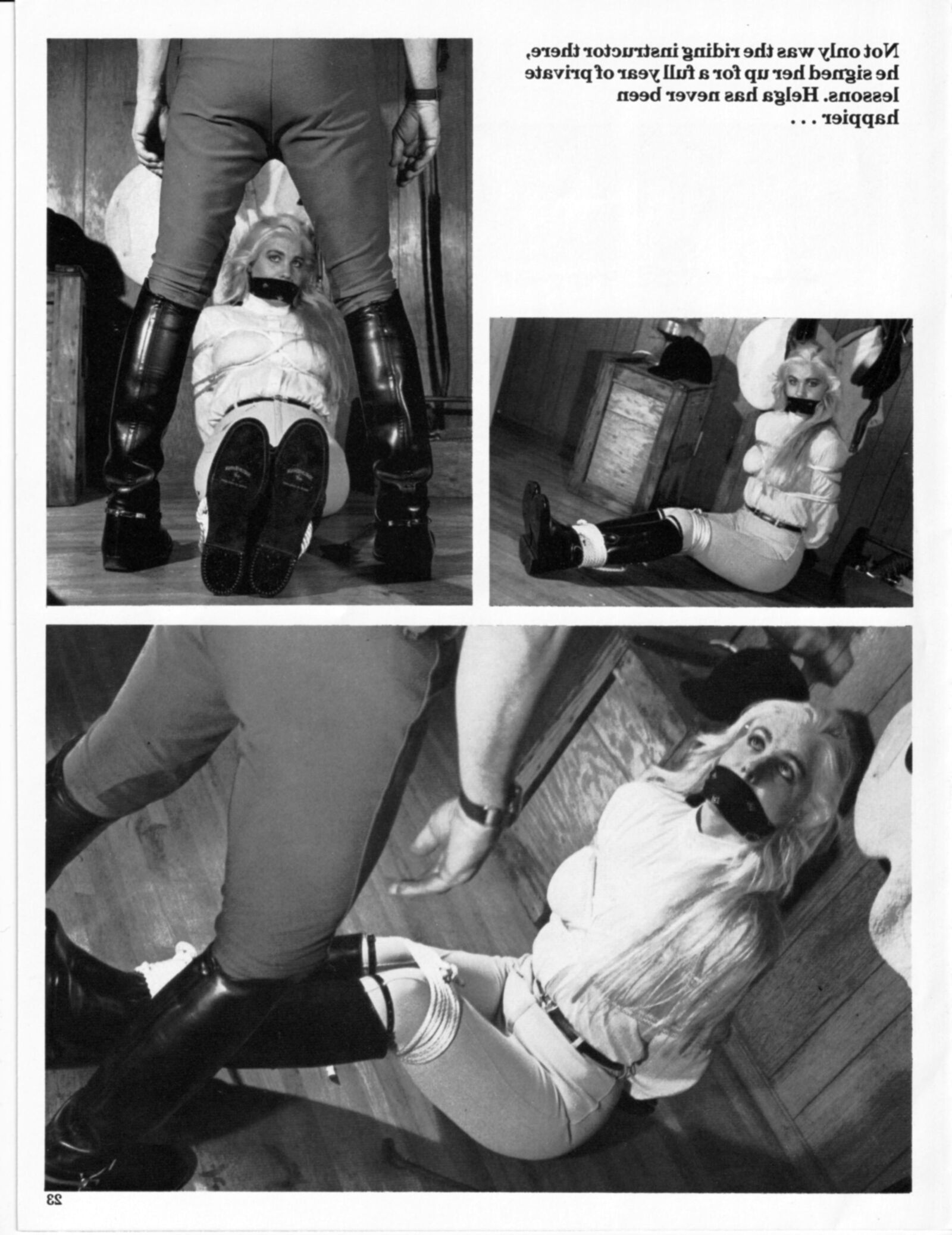 Vintage bondage magazine Bondage Parade 
