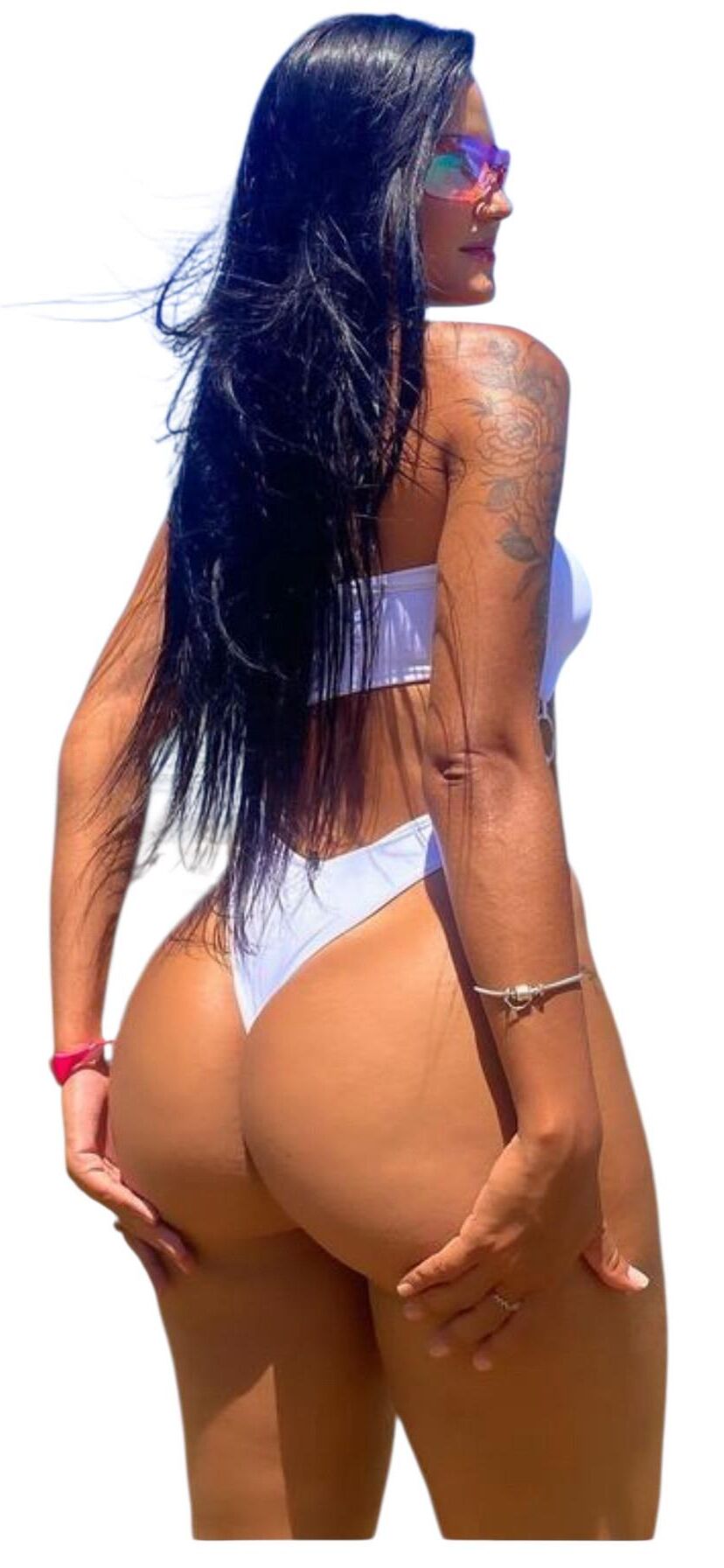 Latina Cute Big Butt Stickers 