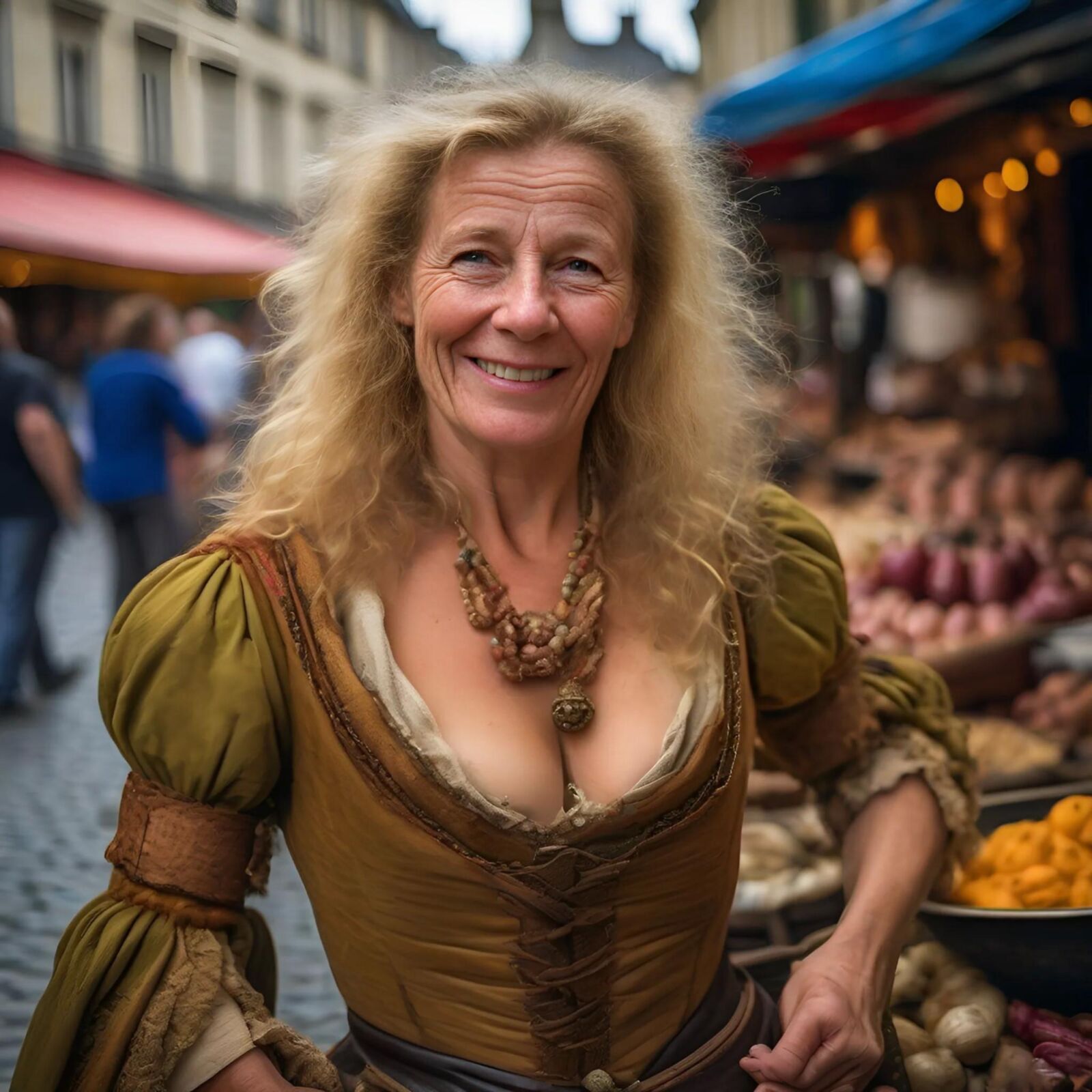 AI Granny Medieval Market