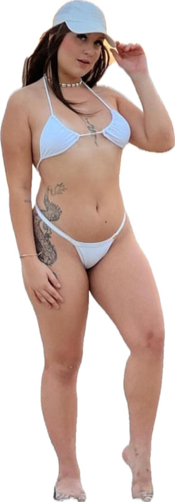 Latina süße große Butt -Aufkleber