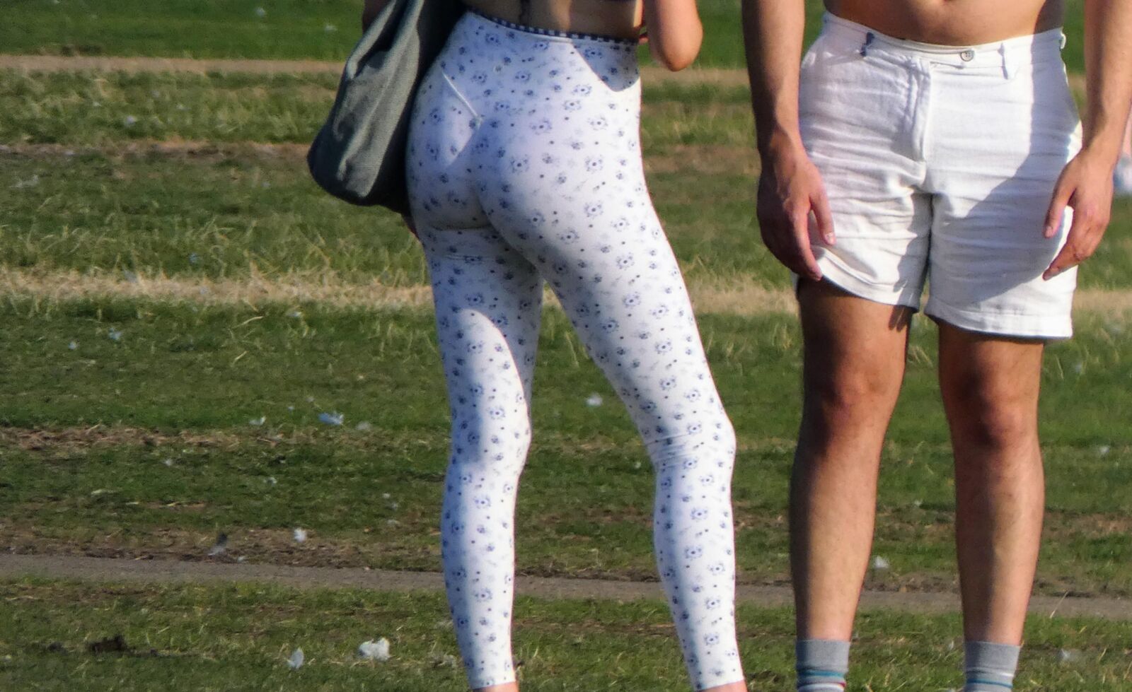 Fleckig spandex