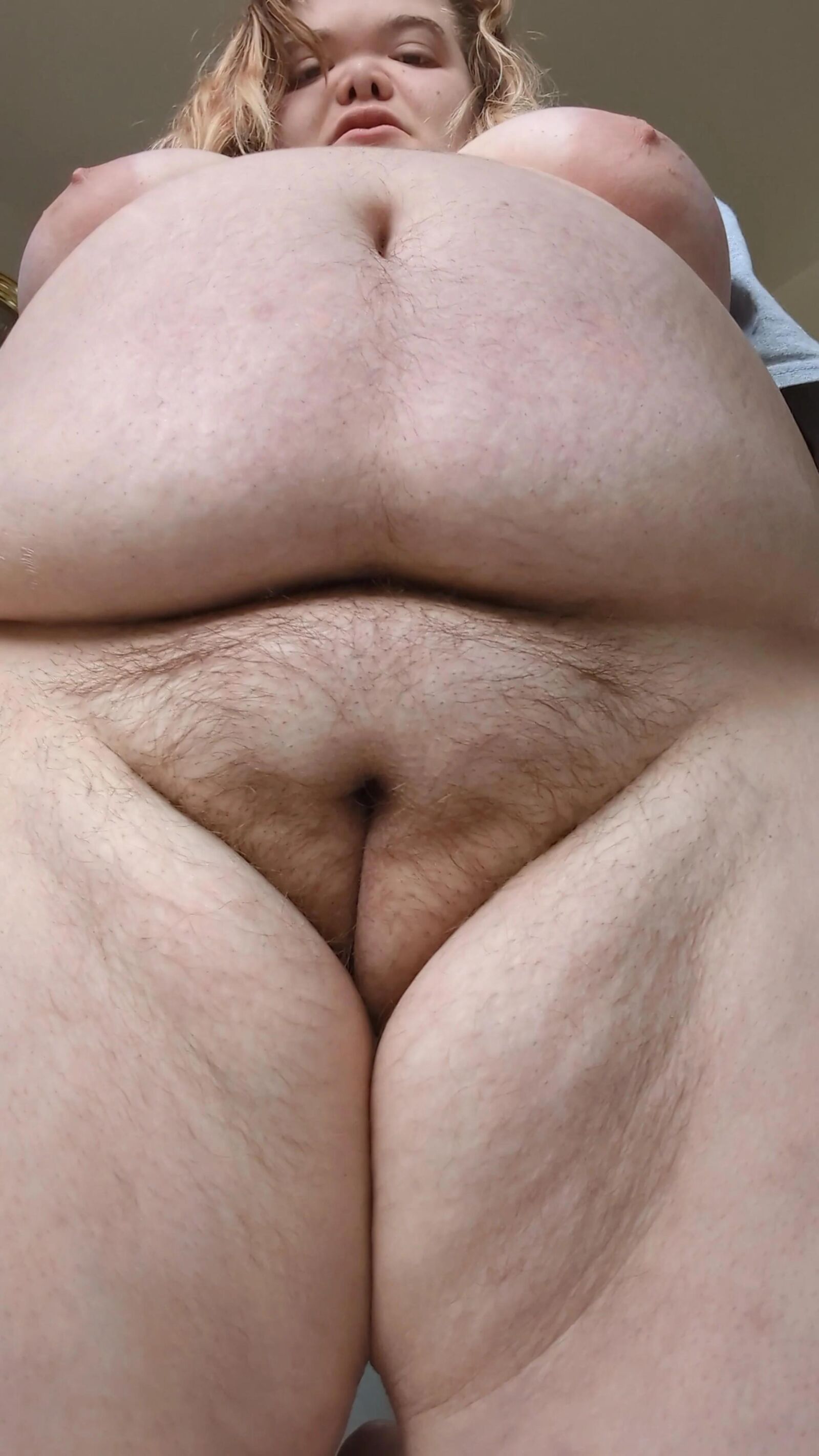 Hairy Faye's pussy.