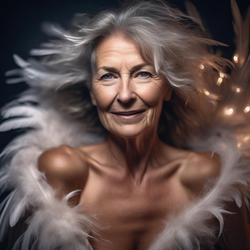AI GRANNY feathers