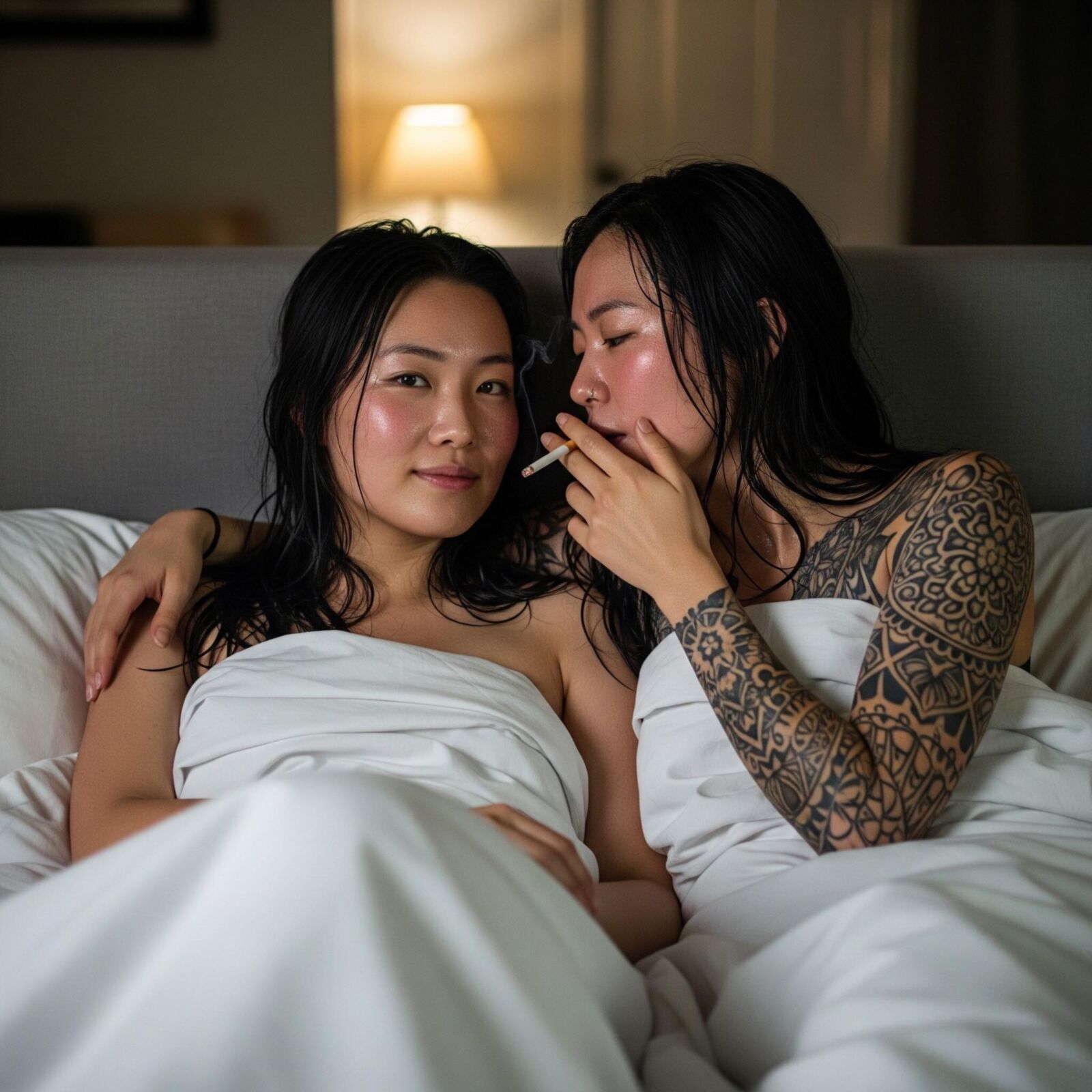 Lily and Mei